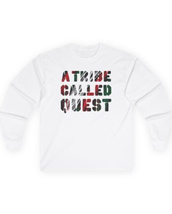 A Tribe Called Quest Scribble Type  Unisex Ultra Cotton Long Sleeve Tee