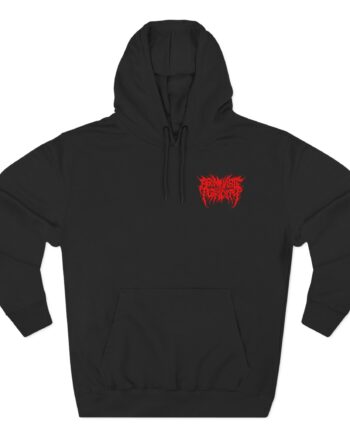 Abominable Putridity Inhuman Abomination Three-Panel Fleece Hoodie