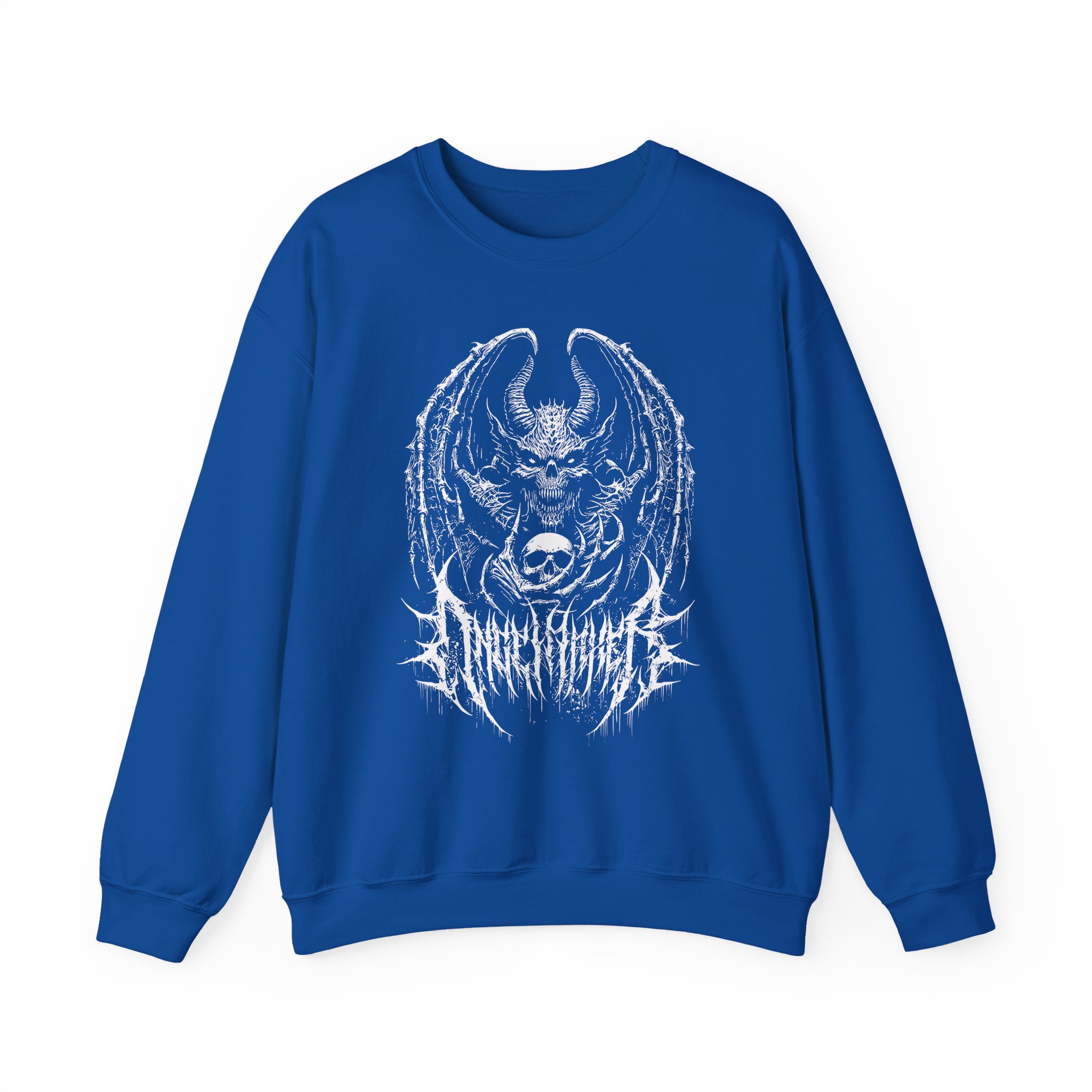 Angelmaker Grim Bat Unisex Heavy Blendâ„¢ Crewneck Sweatshirt