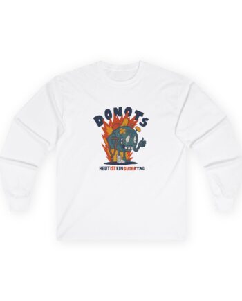 Donots Globus Unisex Ultra Cotton Long Sleeve Tee