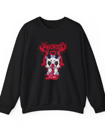 Aborted Grimkitty Unisex Heavy Blend™ Crewneck Sweatshirt