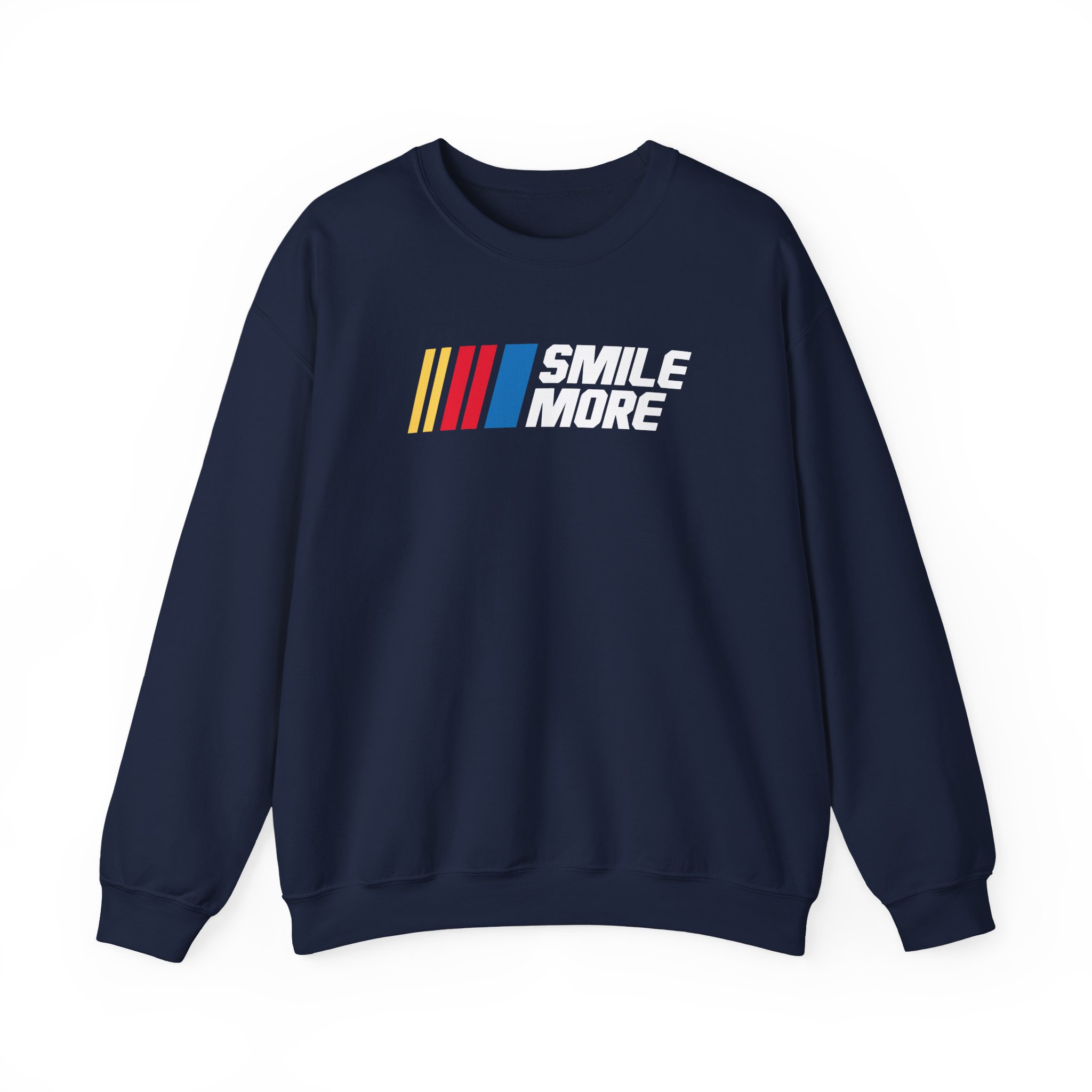 Roman Atwood Smile More Racing Unisex Heavy Blendâ„¢ Crewneck Sweatshirt