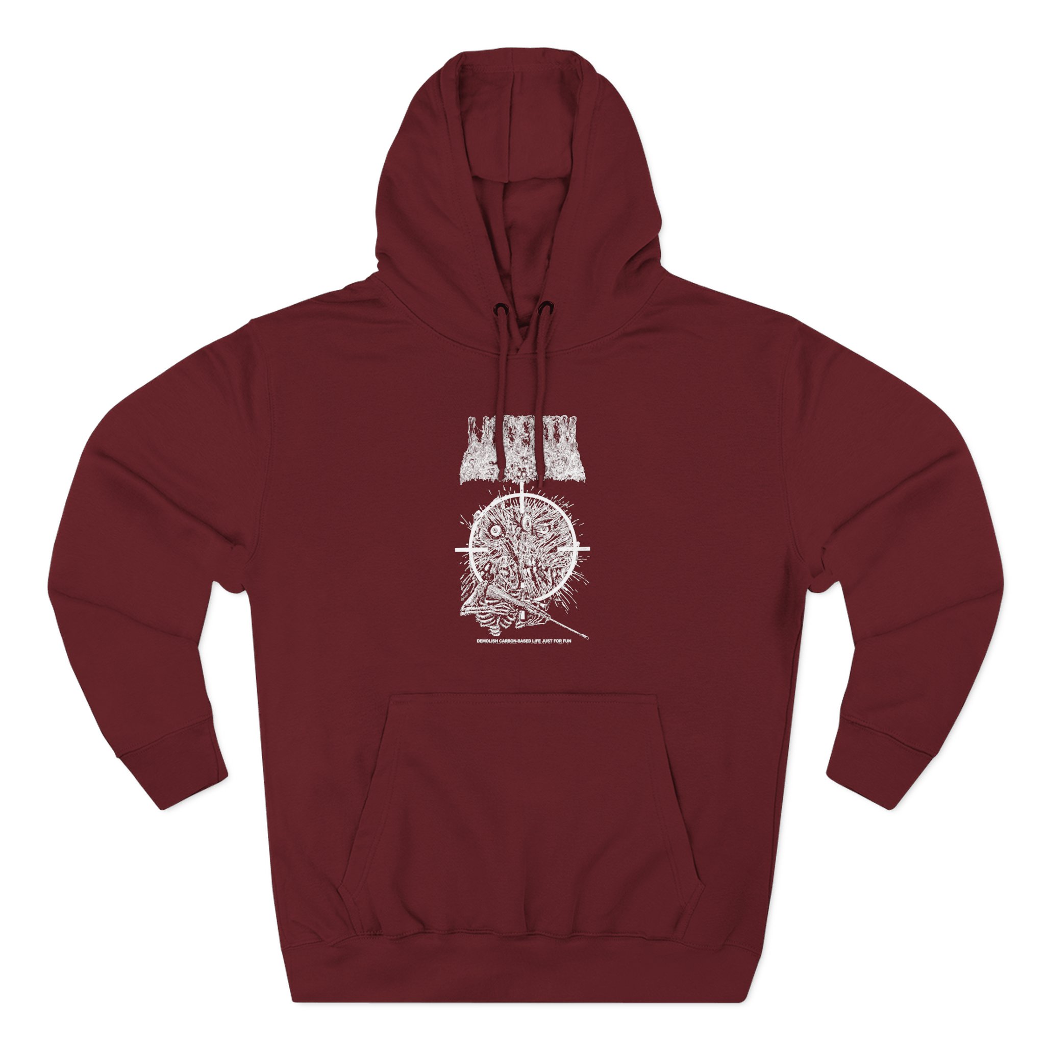 Undeath Sniper Three-Panel Fleece Hoodie
