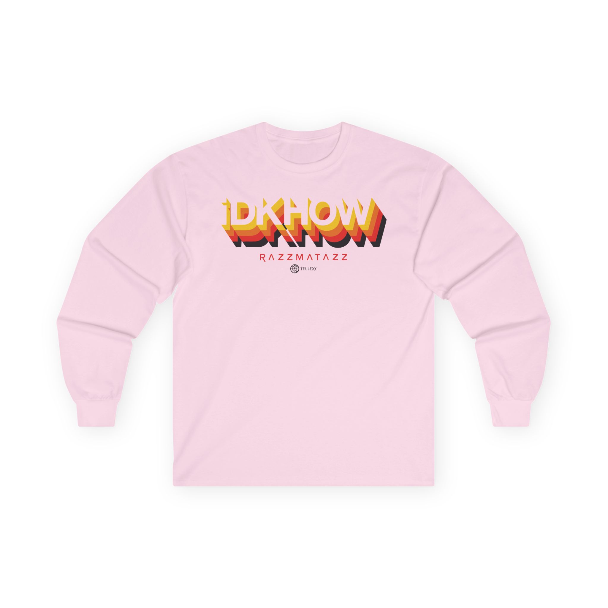 iDKHOW 3D Logo Unisex Ultra Cotton Long Sleeve Tee