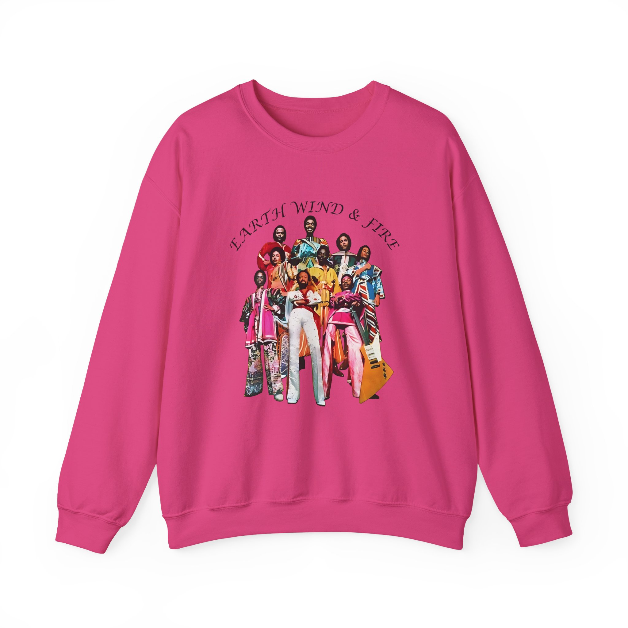 Earth Wind & Fire Unisex Heavy Blendâ„¢ Crewneck Sweatshirt