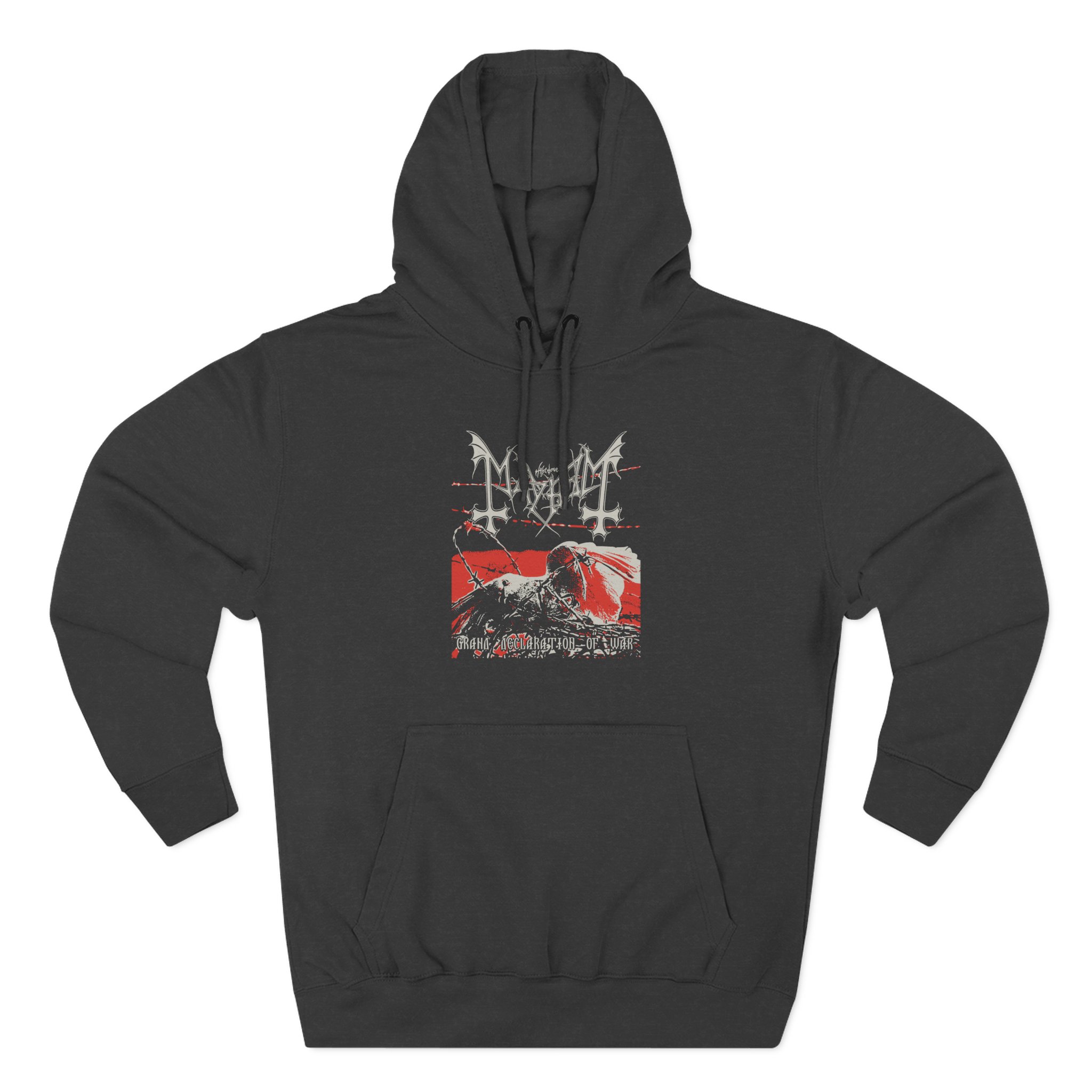 Mayhem Grand Declaration of War Three-Panel Fleece Hoodie