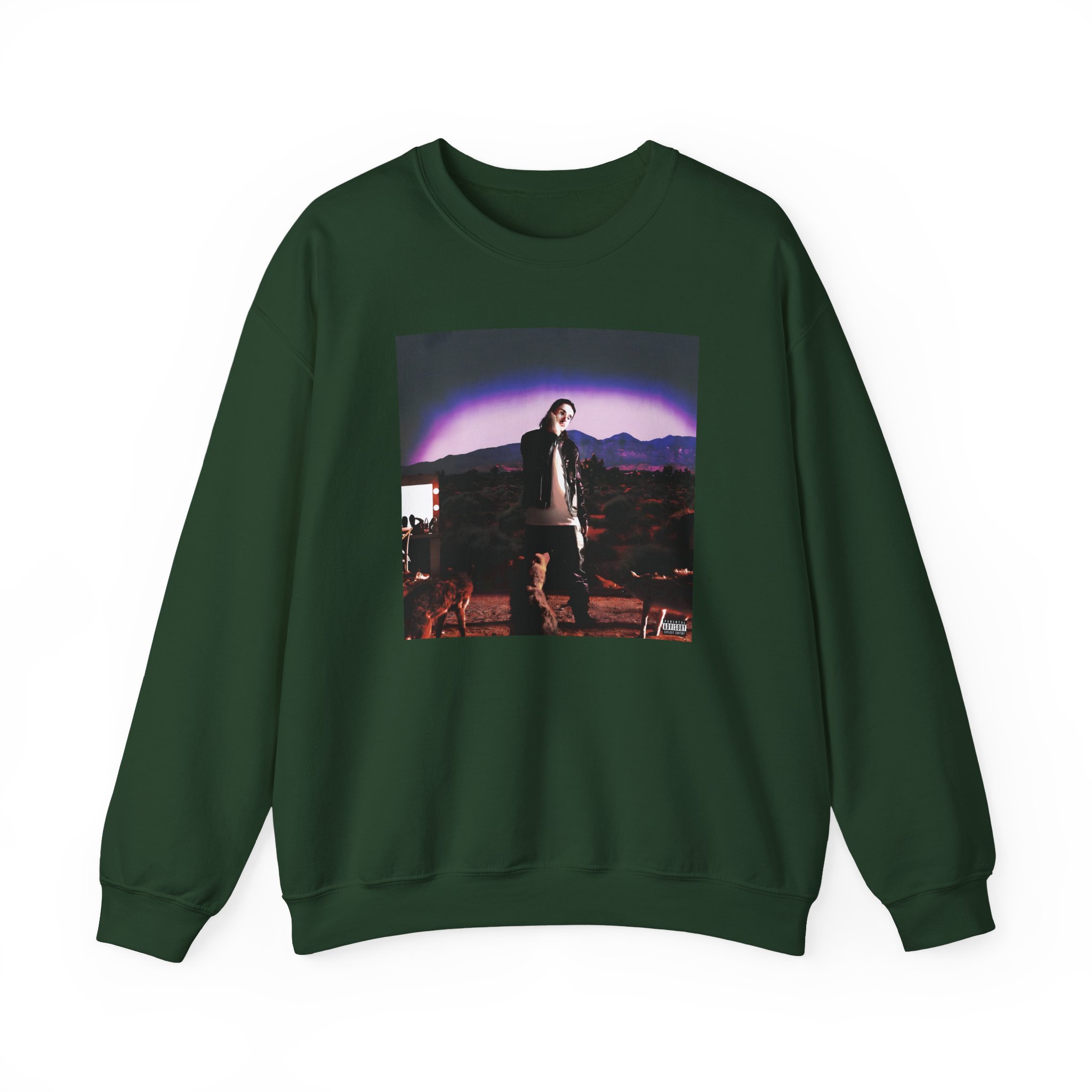 Tommy Richman Debut Album Coyote Unisex Heavy Blendâ„¢ Crewneck Sweatshirt