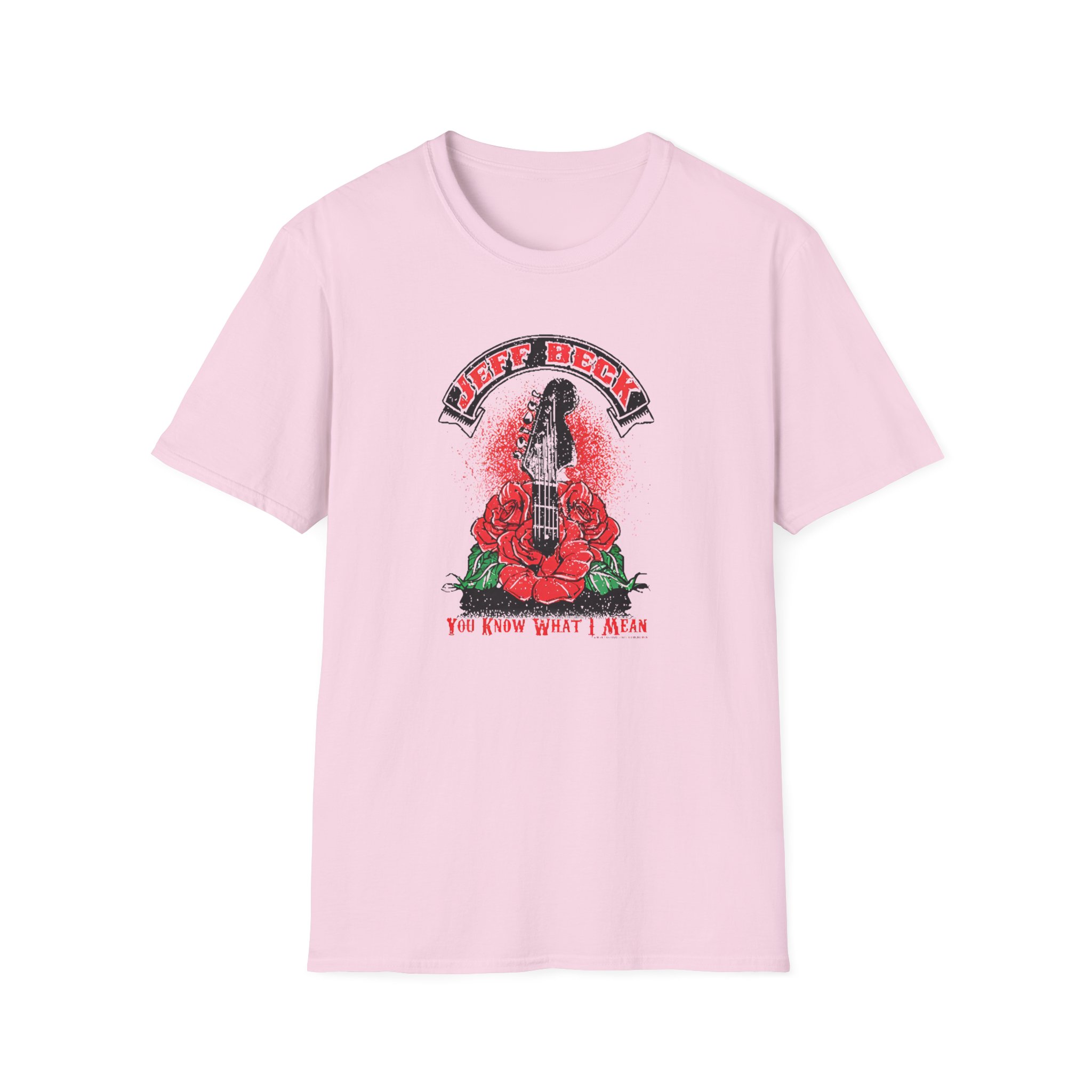 Jeff Beck You Know What I Mean Unisex Softstyle T-Shirt