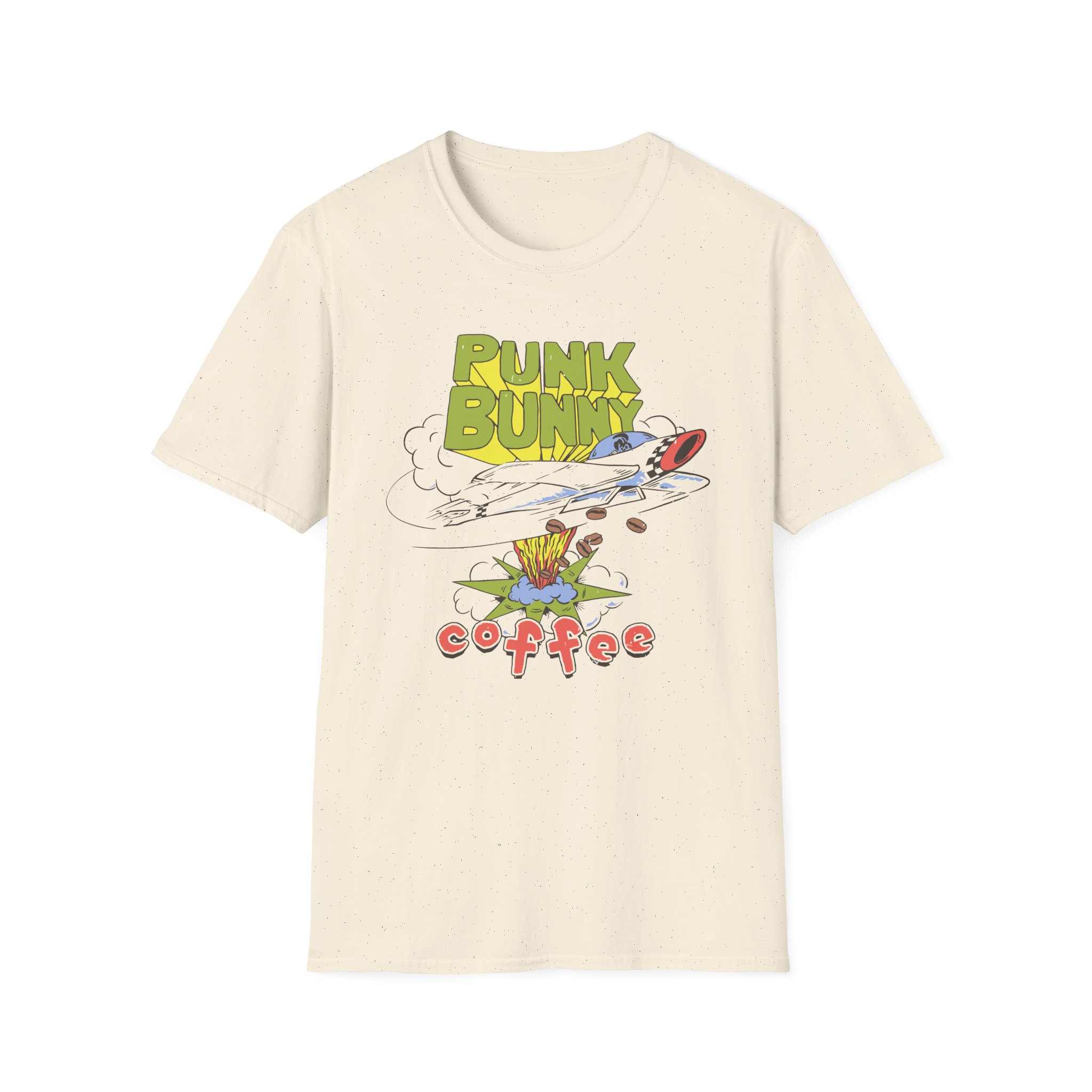 Green Day Punk Bunny Dookie Unisex Softstyle T-Shirt