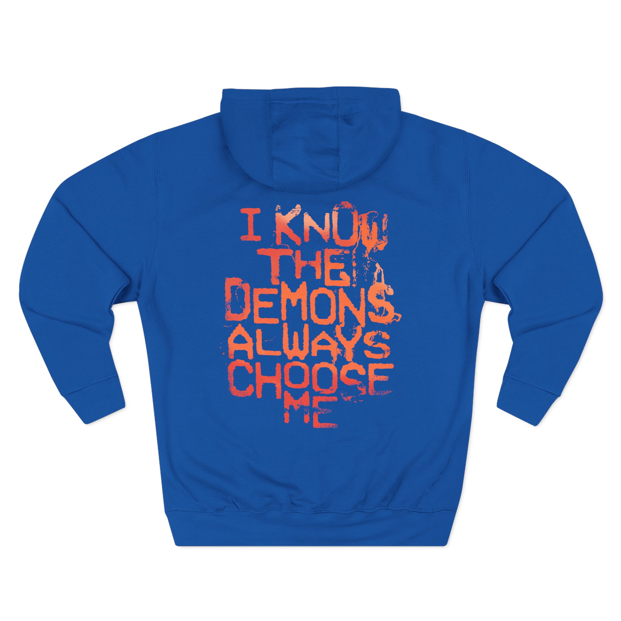 Poppy Demons Three-Panel Fleece Hoodie
