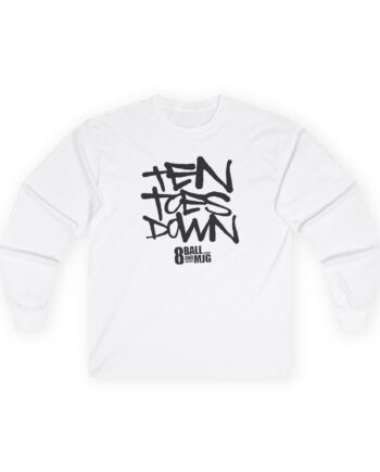 8ball Mjg Ten Toes Down Unisex Ultra Cotton Long Sleeve Tee