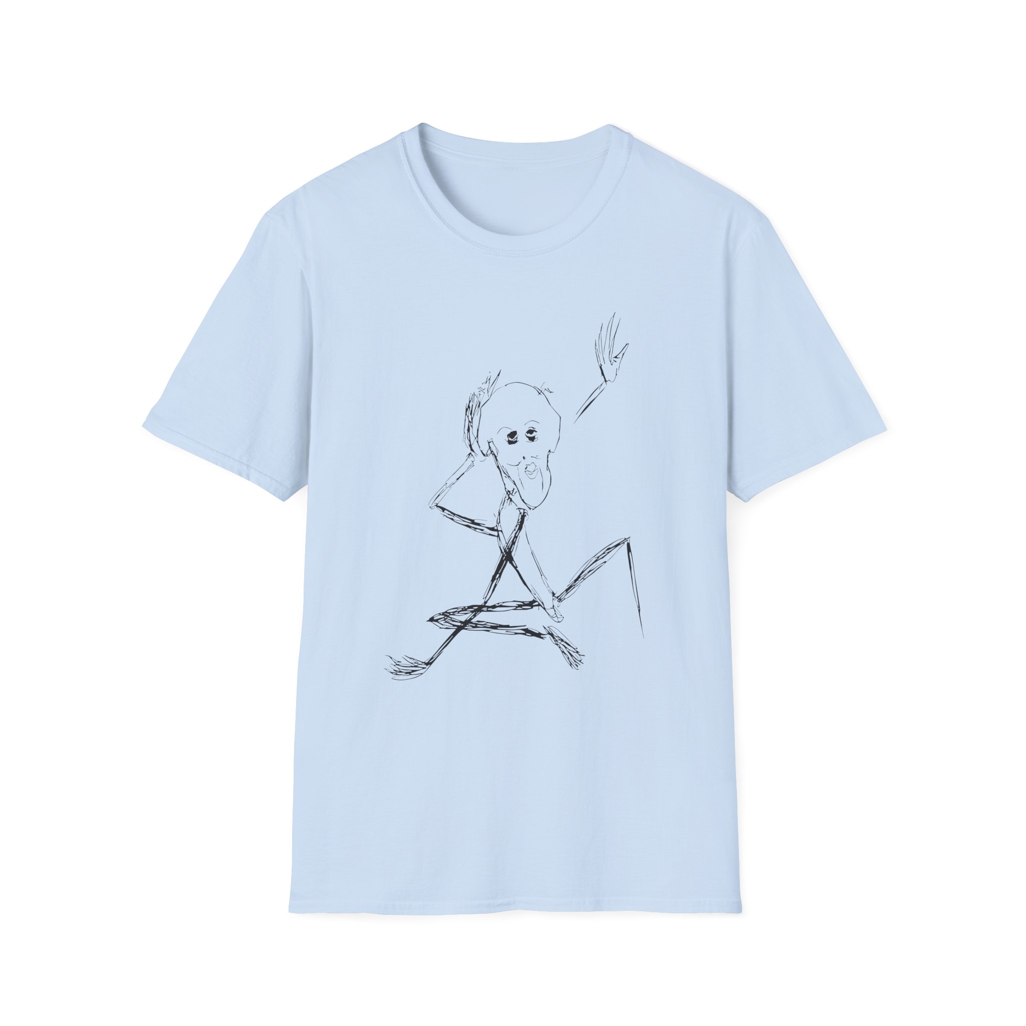 Kurt Cobain Thin Man 2 Unisex Softstyle T-Shirt