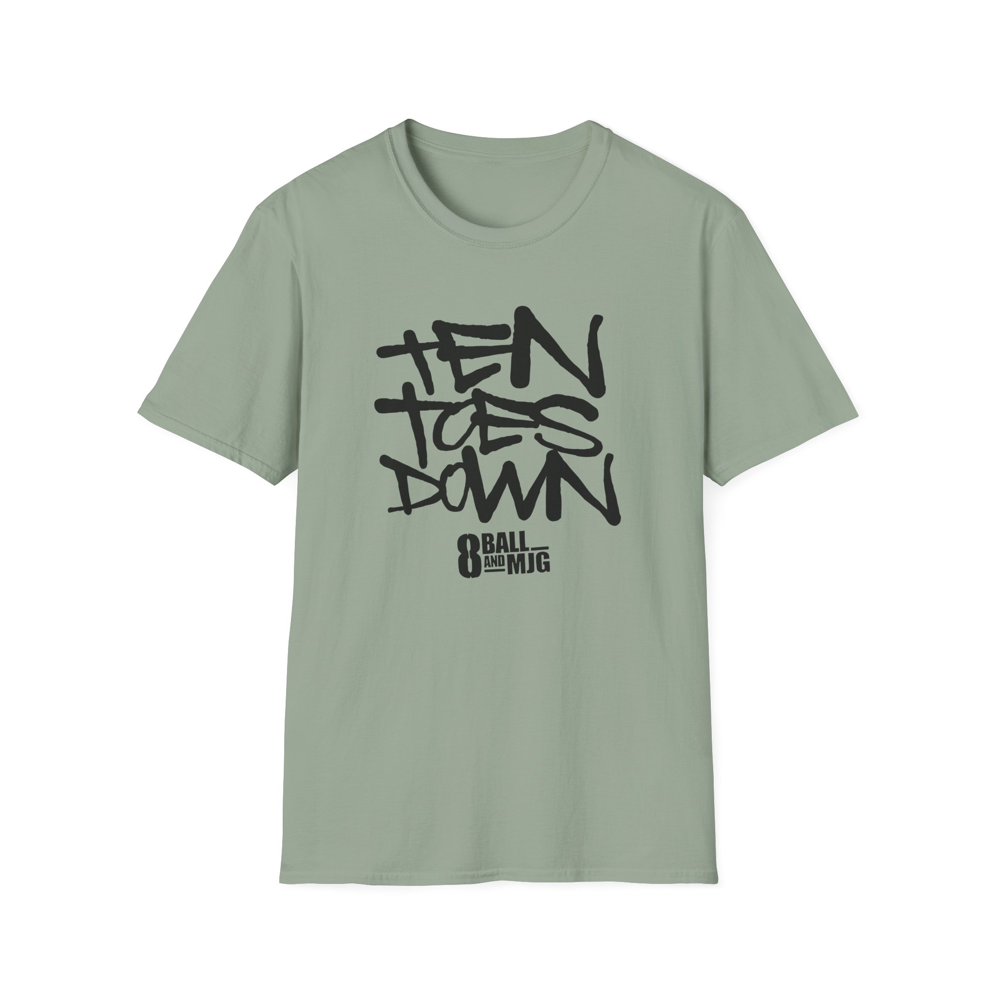 8ball Mjg Ten Toes Down Unisex Softstyle T-Shirt