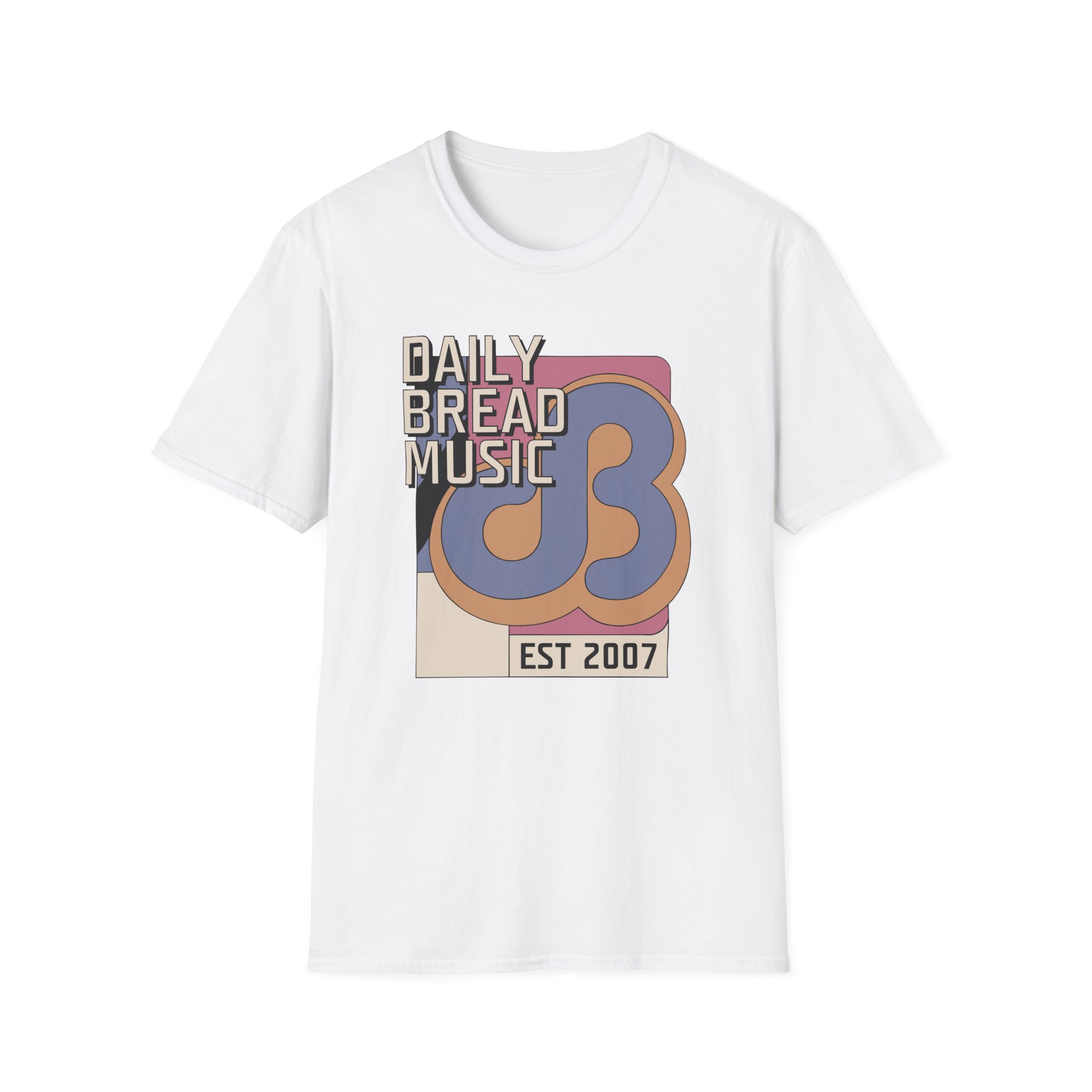 Daily Bread Retro Icon Unisex Softstyle T-Shirt