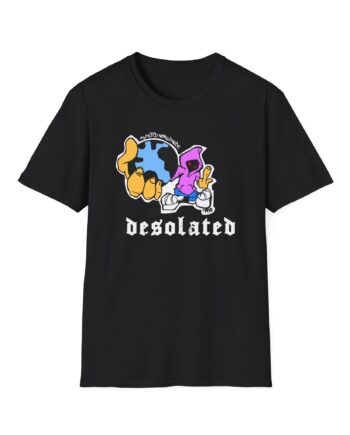 Desolated Globe Unisex Softstyle T-Shirt
