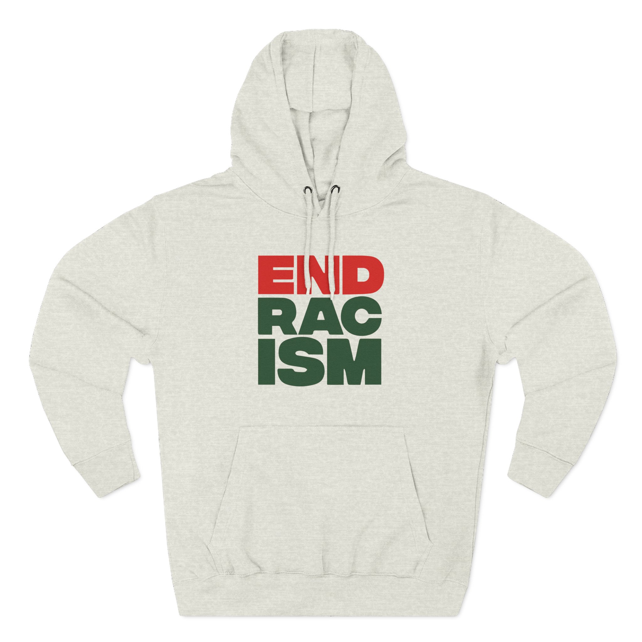 A Tribe Called End Racism Three-Panel Fleece Hoodie