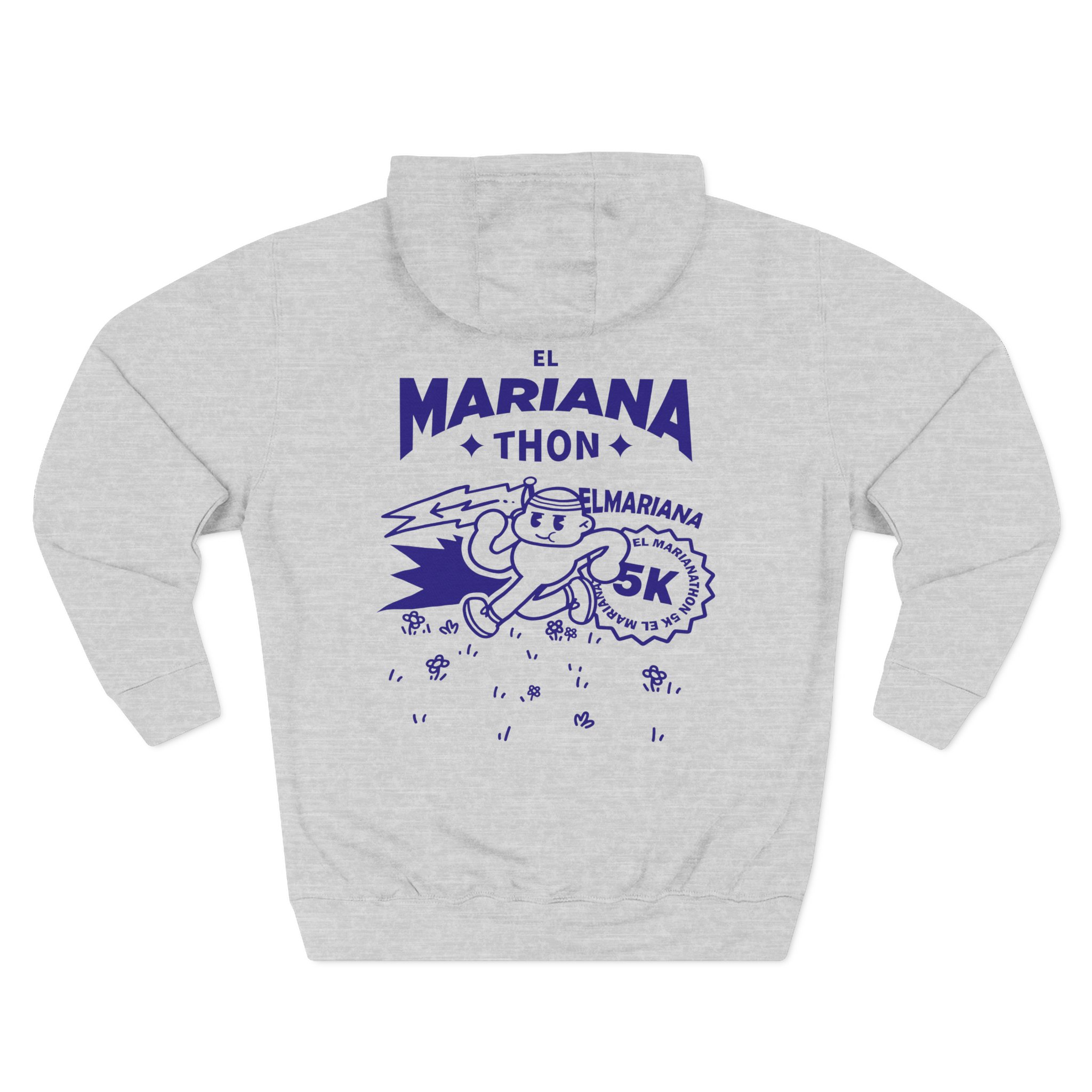 Elmarianathon Three-Panel Fleece Hoodie
