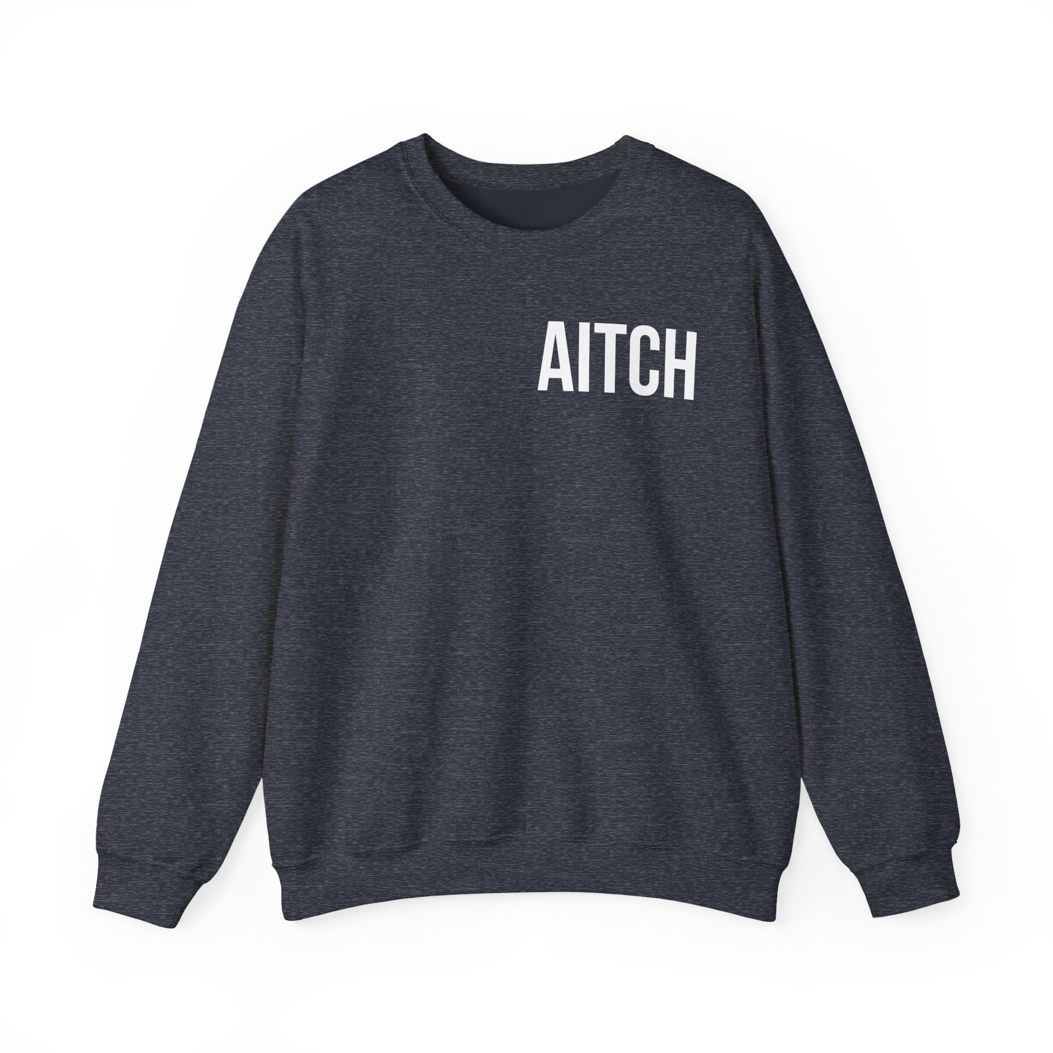 Aitch Pocket Logo Unisex Heavy Blendâ„¢ Crewneck Sweatshirt