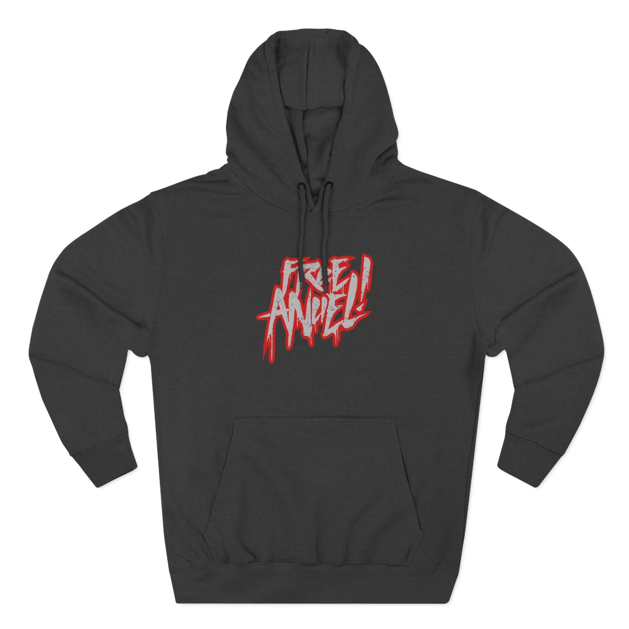 Anuel Aa Three-Panel Fleece Hoodie