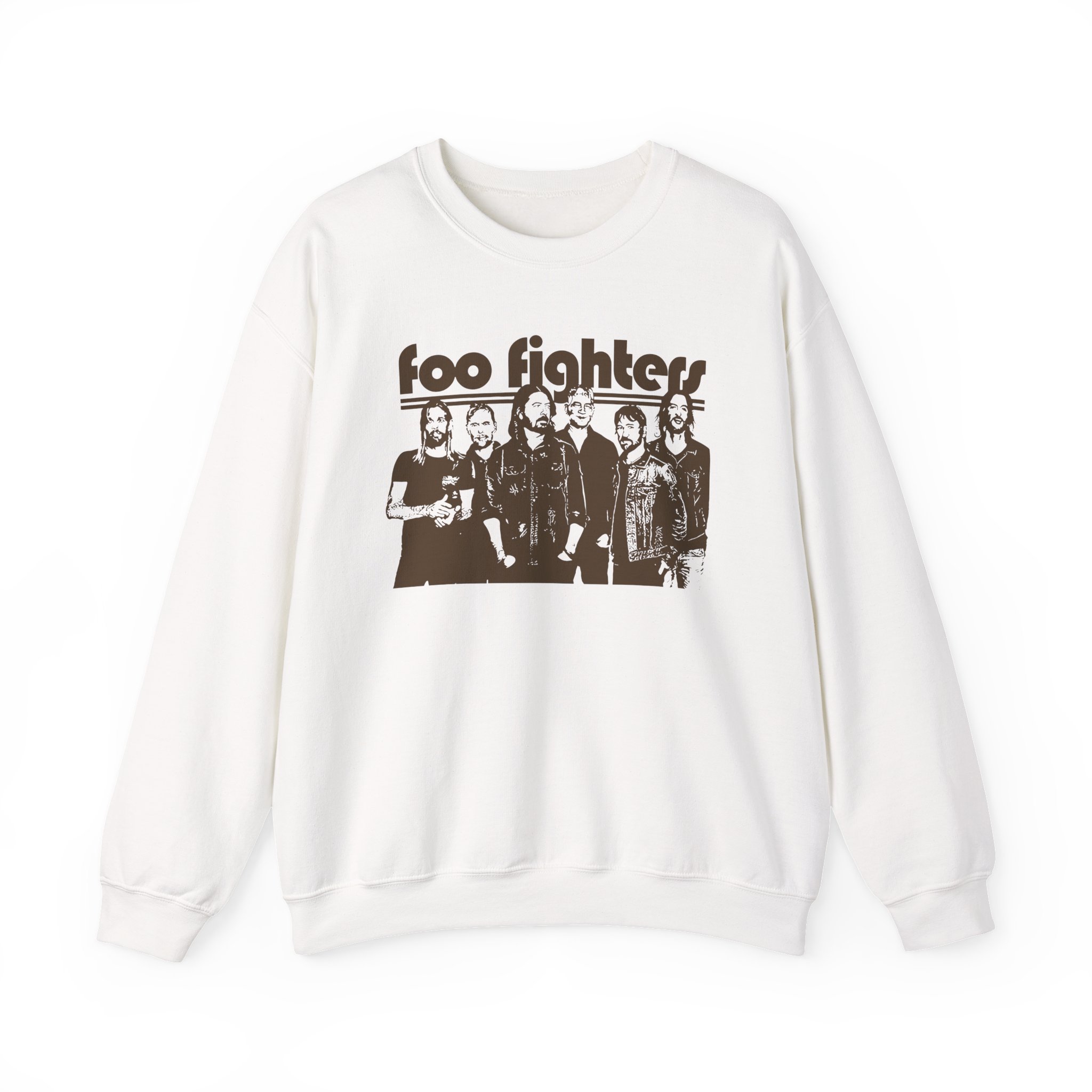 Foo Fighters Retro Vibes Unisex Heavy Blendâ„¢ Crewneck Sweatshirt