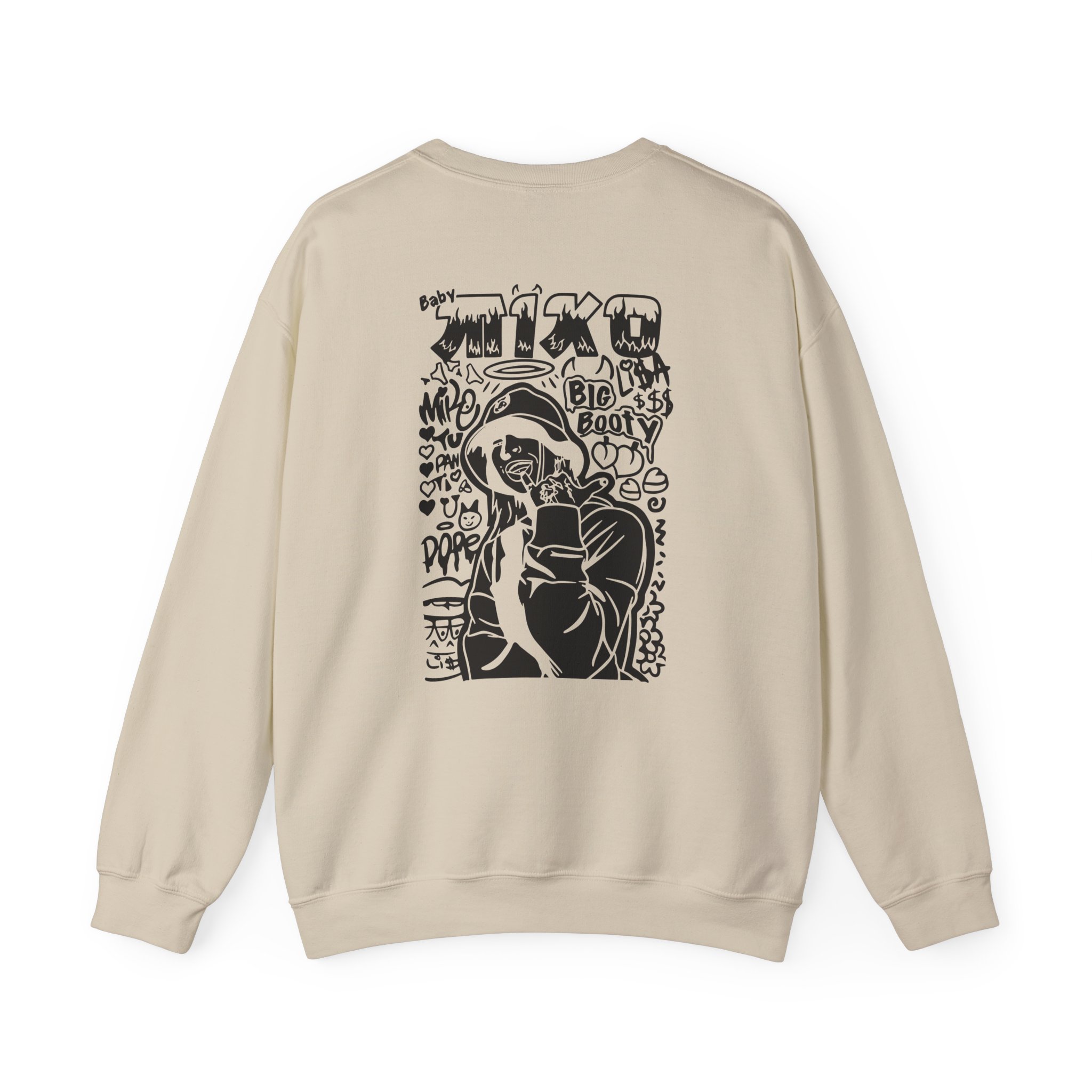 Young Miko Unisex Heavy Blendâ„¢ Crewneck Sweatshirt