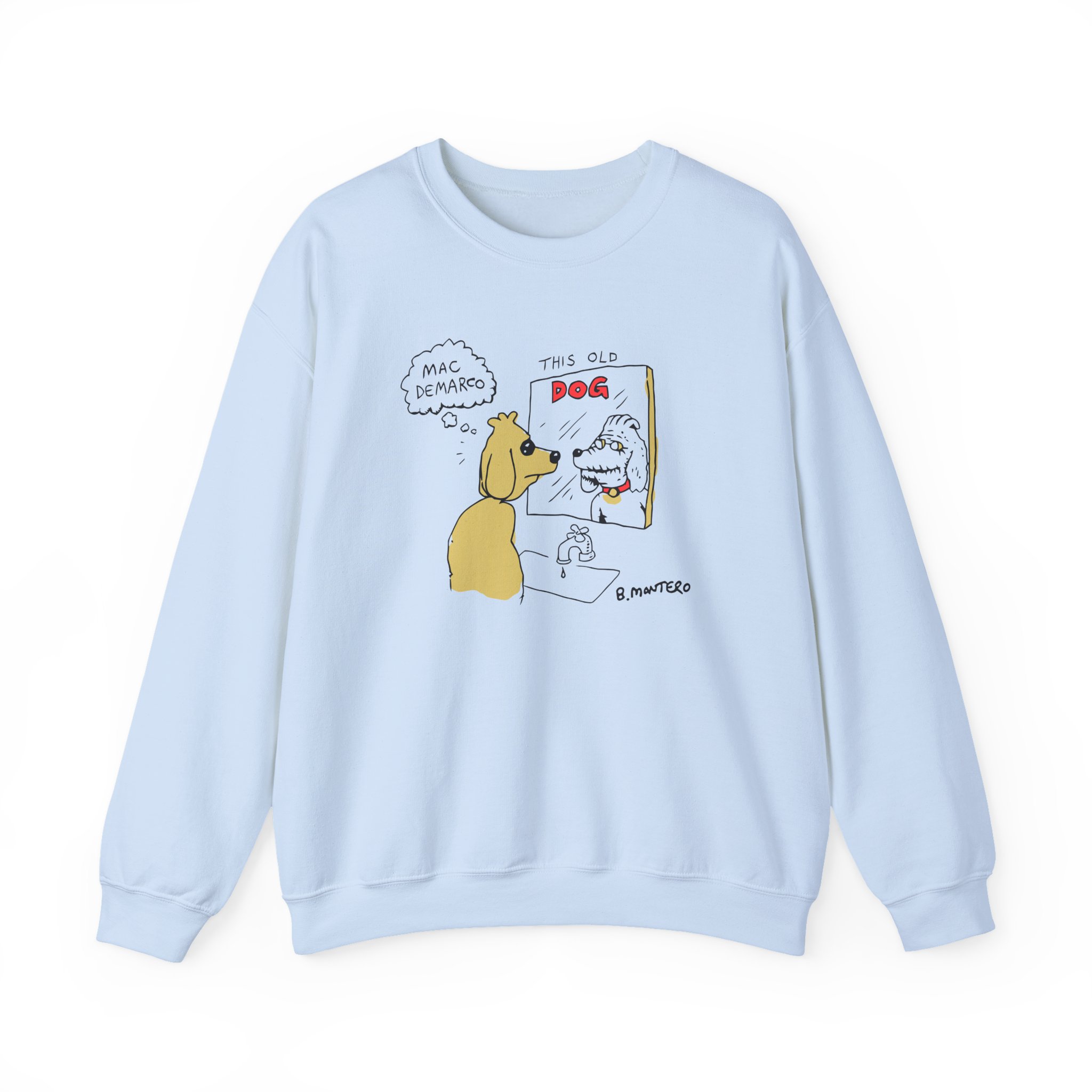 Mac Demarco Dog Mirror Unisex Heavy Blendâ„¢ Crewneck Sweatshirt