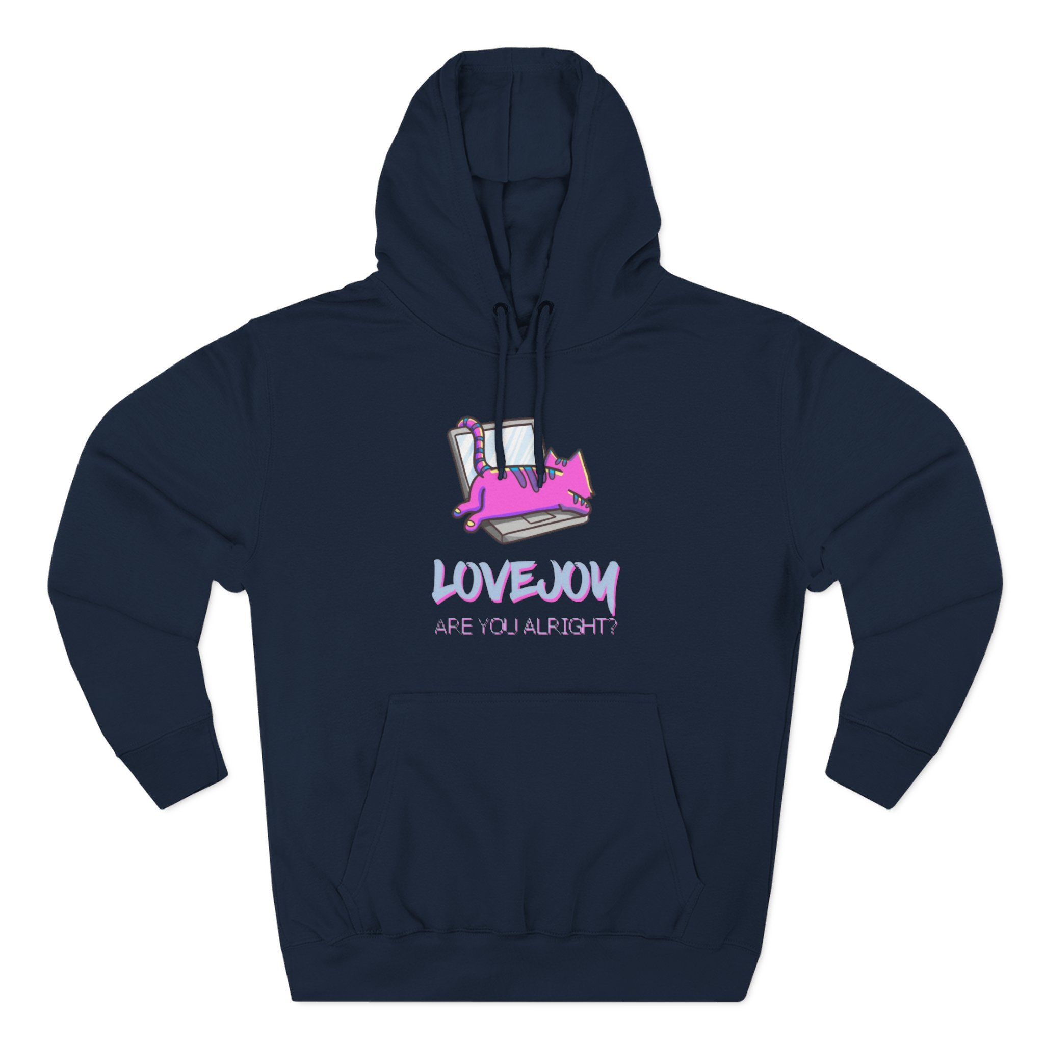 Lovejoy Three-Panel Fleece Hoodie
