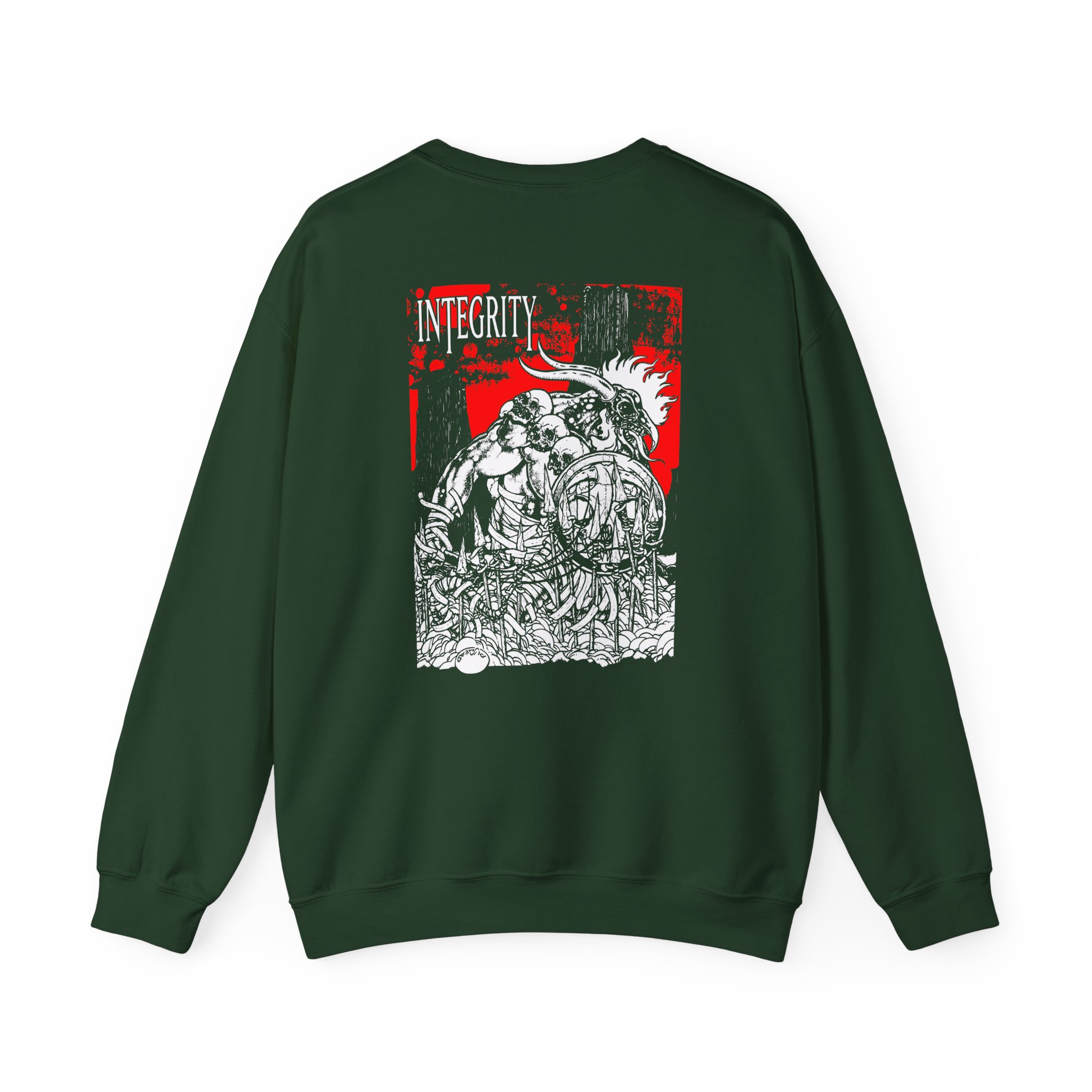 Integrity Humanity Is The Devil Unisex Heavy Blendâ„¢ Crewneck Sweatshirt