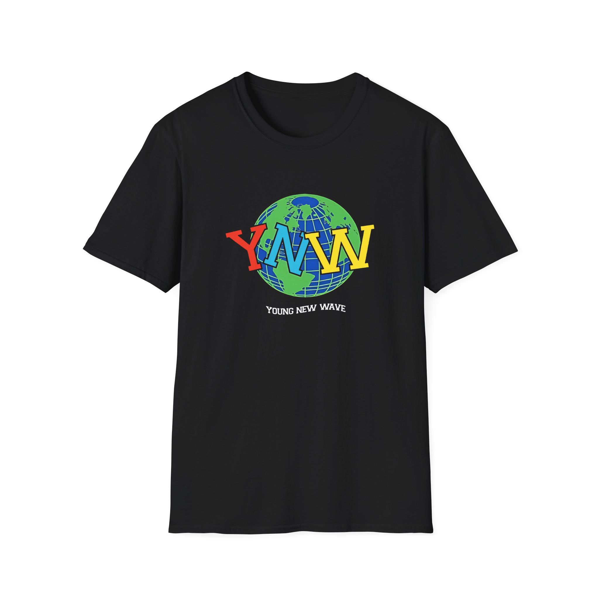 YNW Melly globe Unisex Softstyle T-Shirt