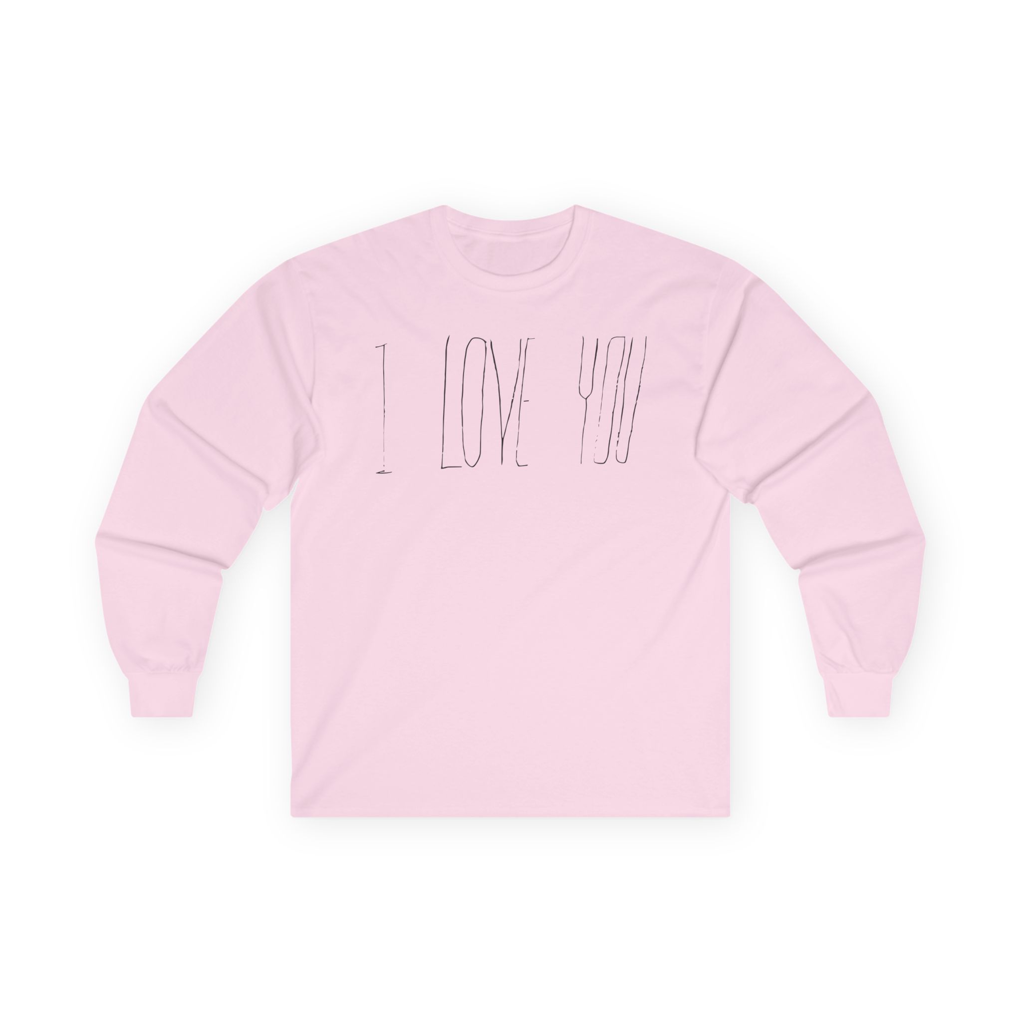 Kurt Cobain I Love You Unisex Ultra Cotton Long Sleeve Tee