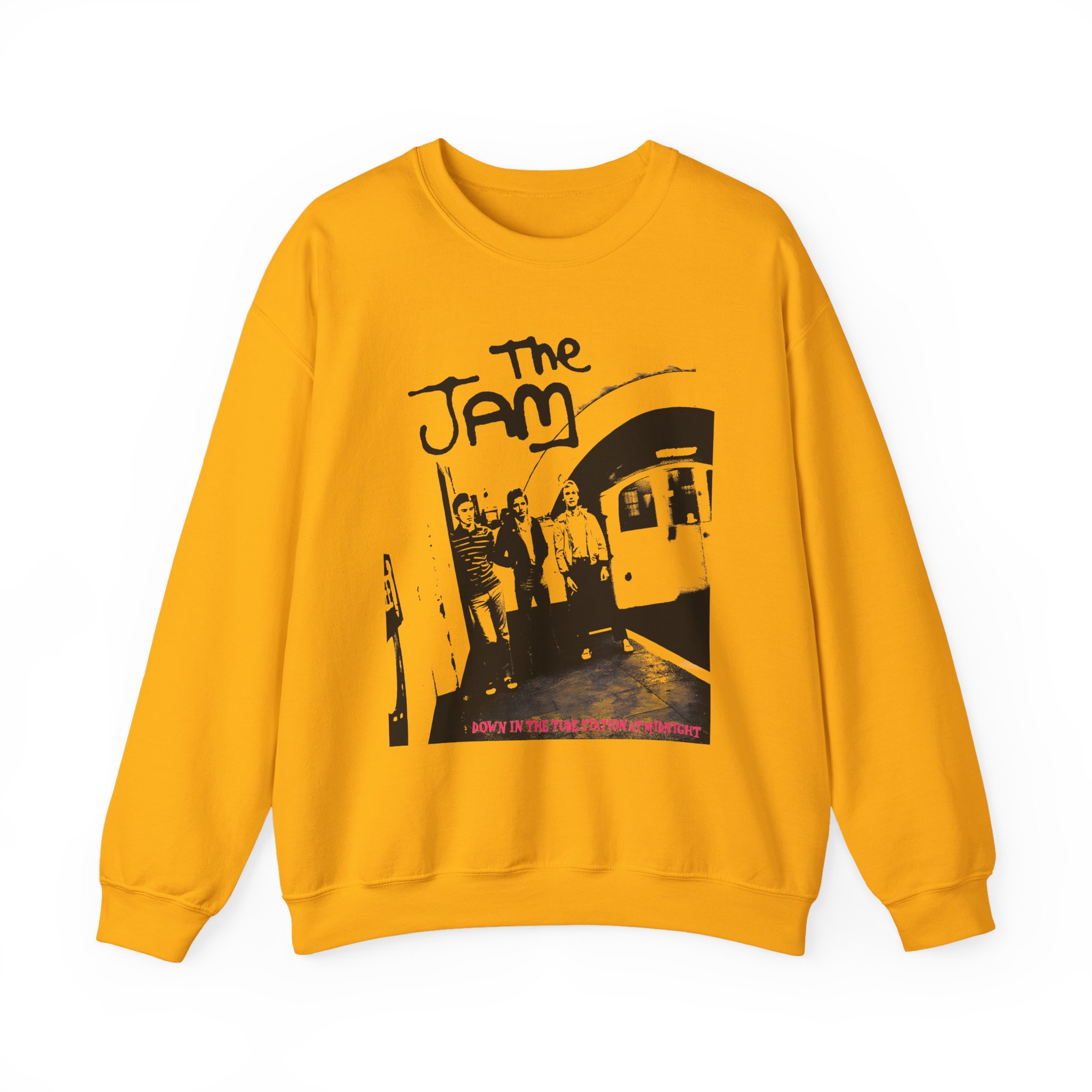 TJ Down at the Tube Station Unisex Heavy Blendâ„¢ Crewneck Sweatshirt