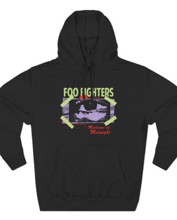 Foo Fighters Medicine at Midnight Eye Tape Three-Panel Fleece Hoodie