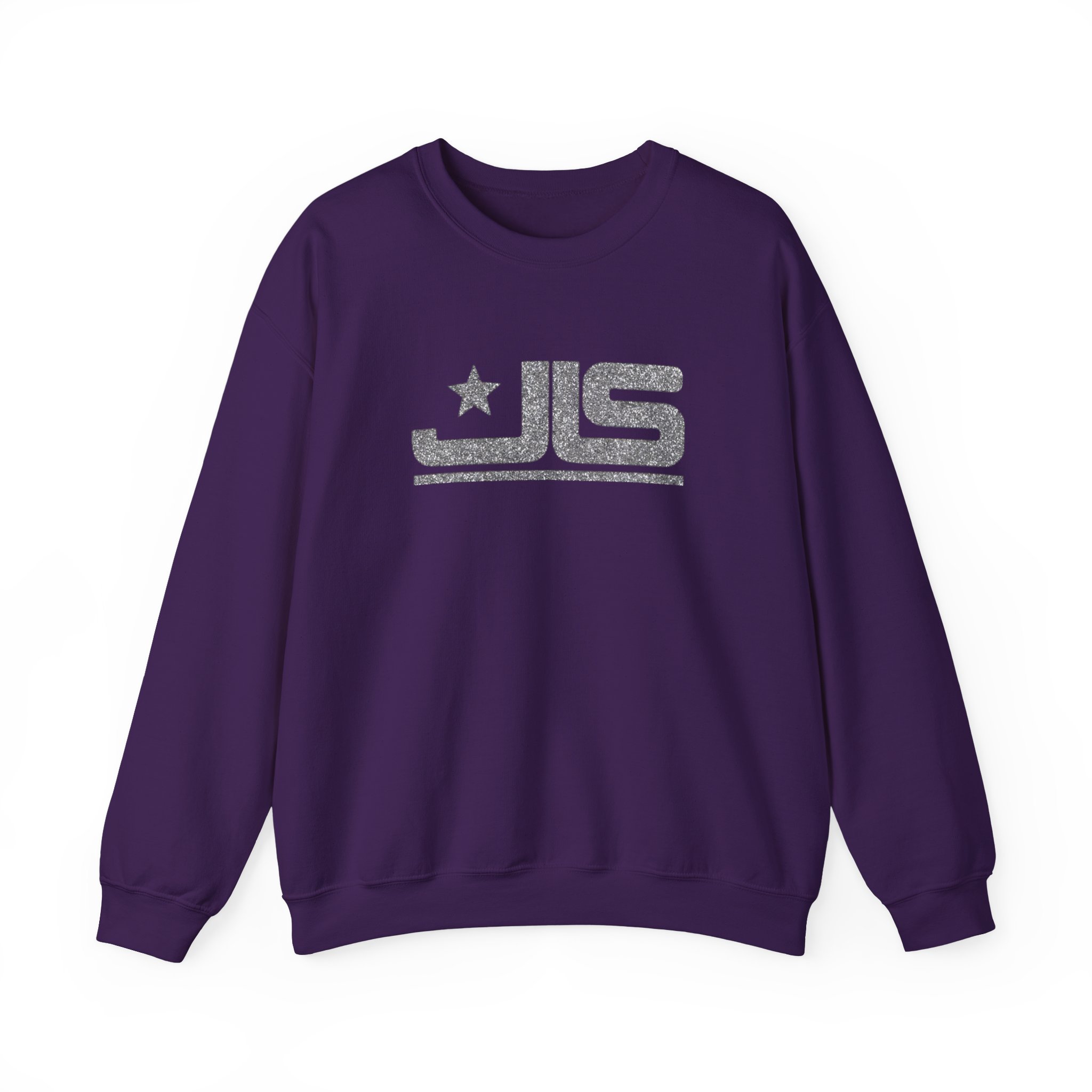 JLS, Everybody Say JLS Glitter Unisex Heavy Blendâ„¢ Crewneck Sweatshirt