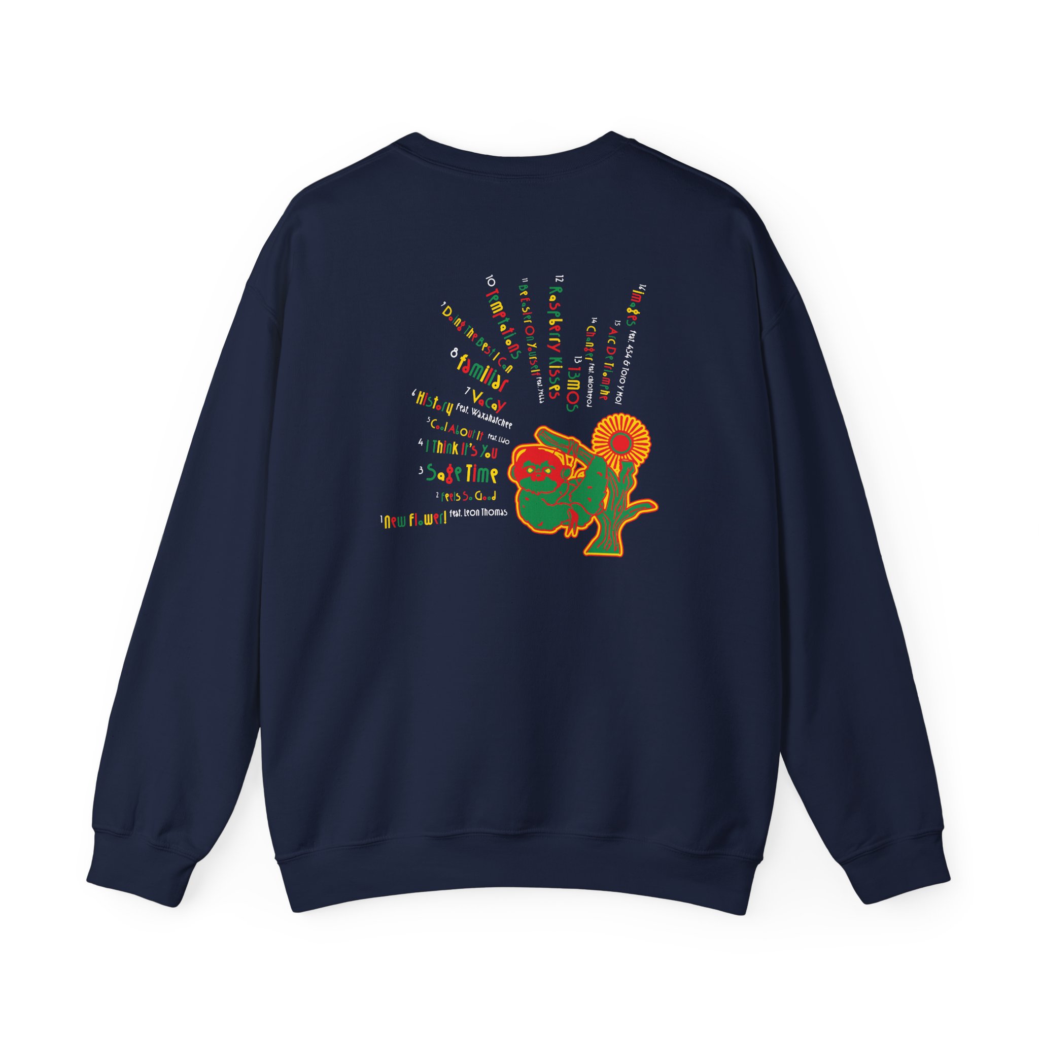 AminĂ© New Flower! Unisex Heavy Blendâ„¢ Crewneck Sweatshirt