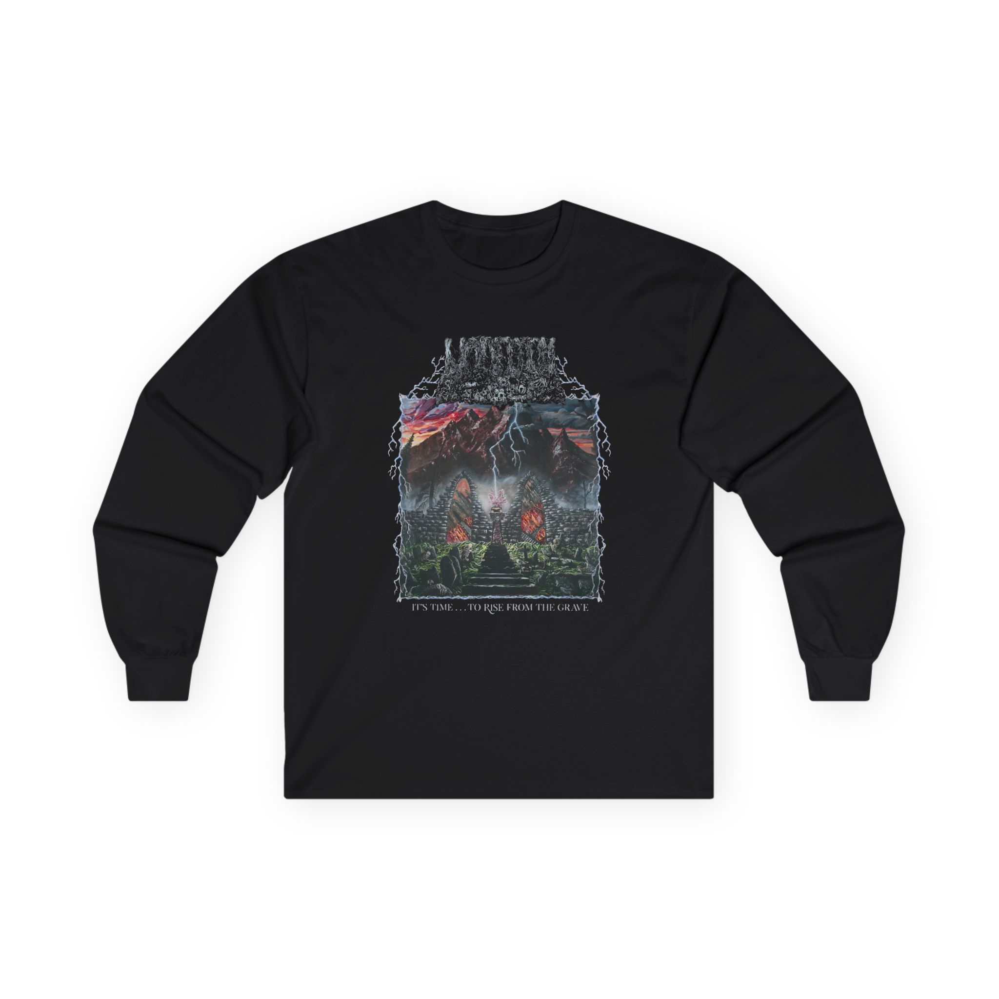 Undeath It's Time...to Rise From the Grave Tracklist Unisex Ultra Cotton Long Sleeve Tee