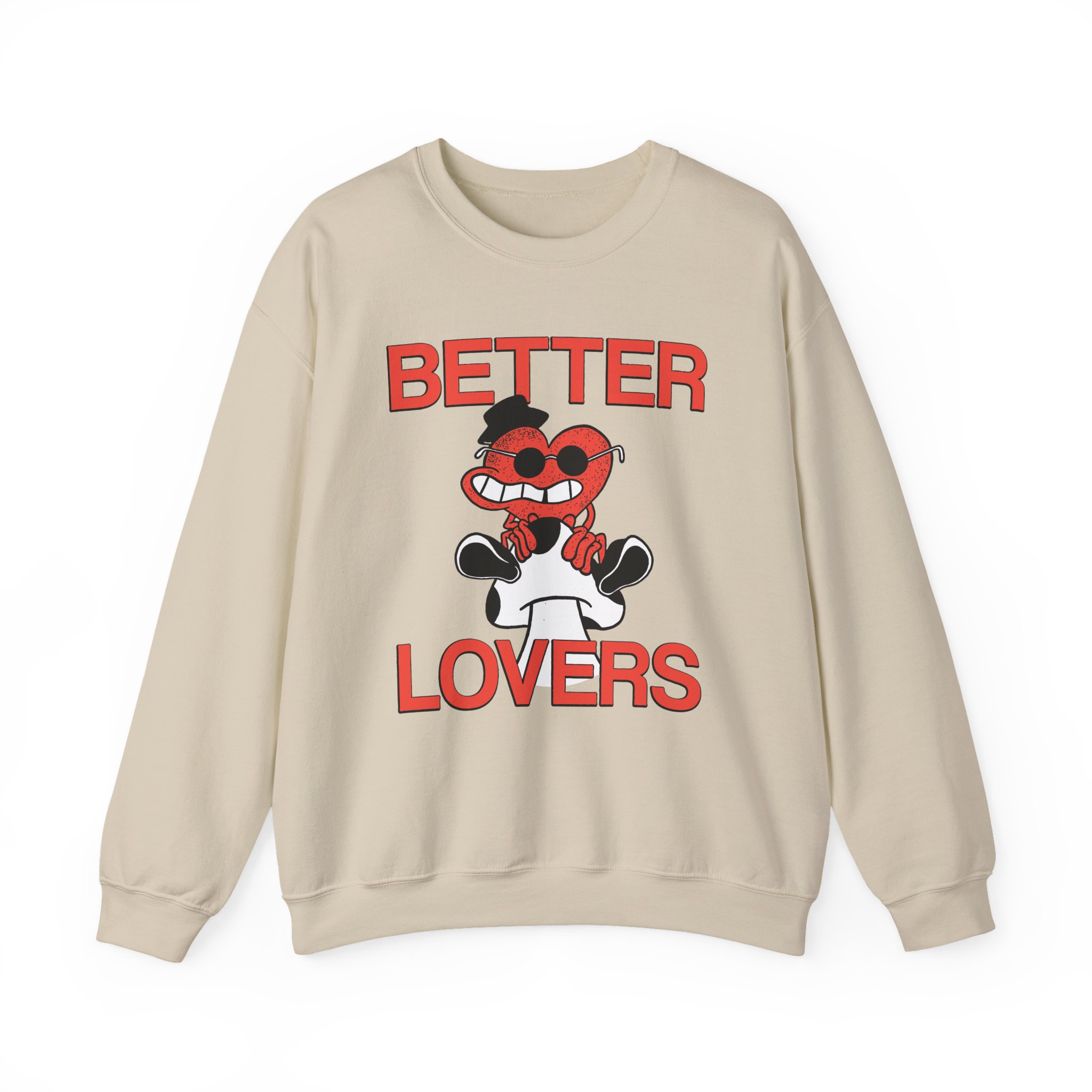 Better Lovers Mushroom Unisex Heavy Blendâ„¢ Crewneck Sweatshirt