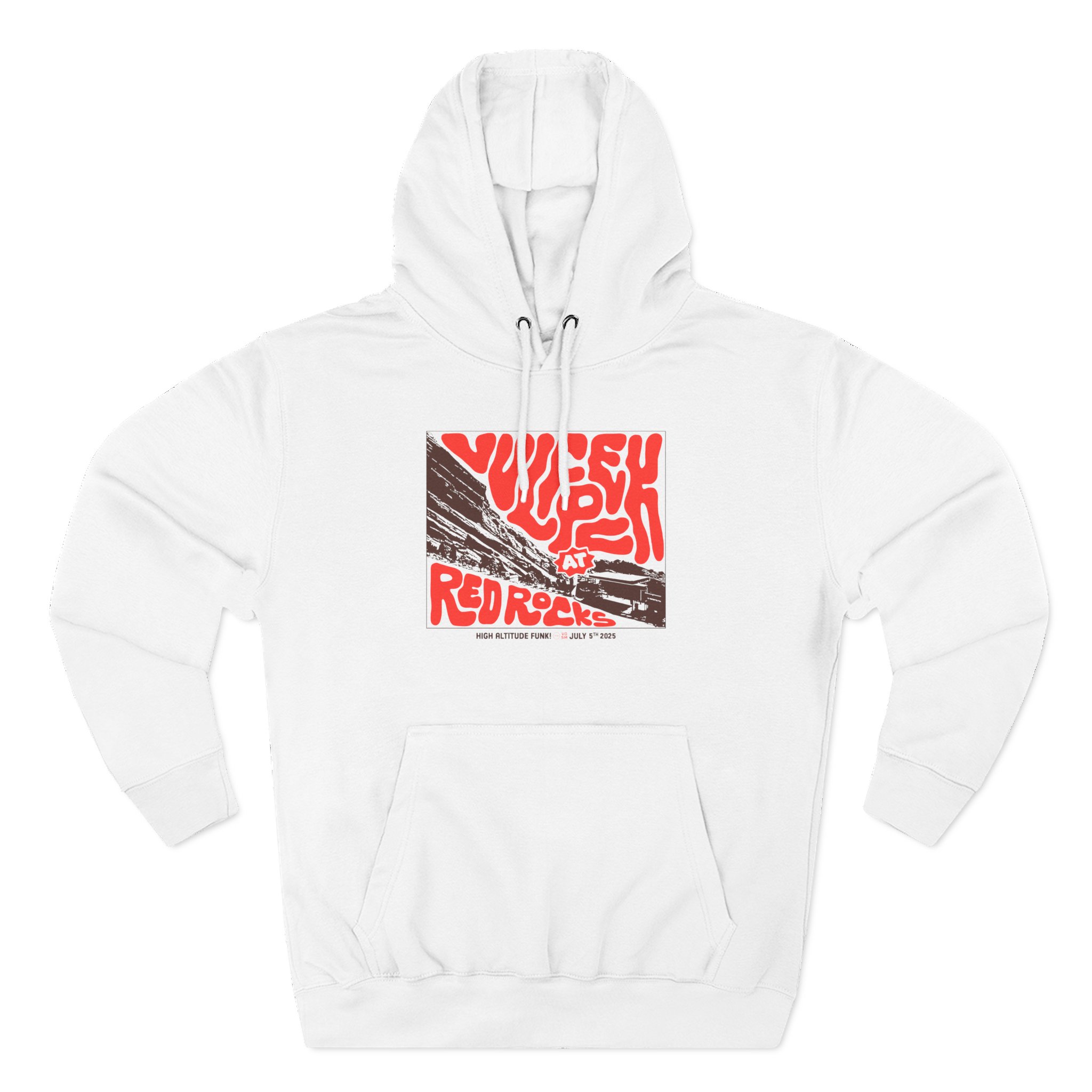 Vulfpeck Red Rocks Three-Panel Fleece Hoodie