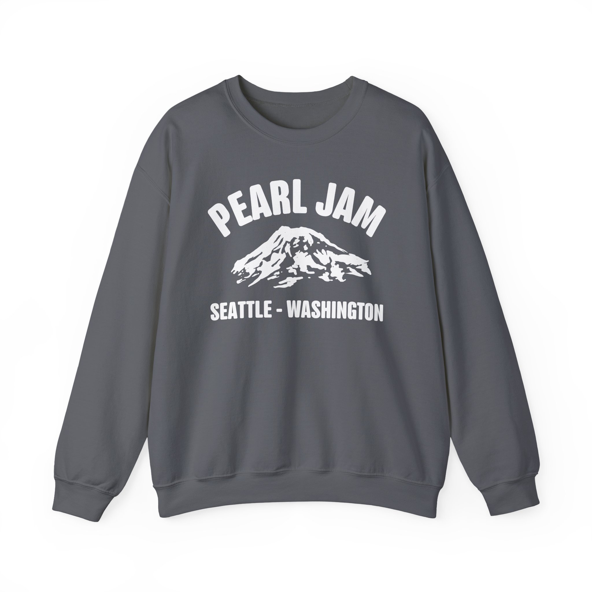 Pearl Jam Snowcap Unisex Heavy Blendâ„¢ Crewneck Sweatshirt