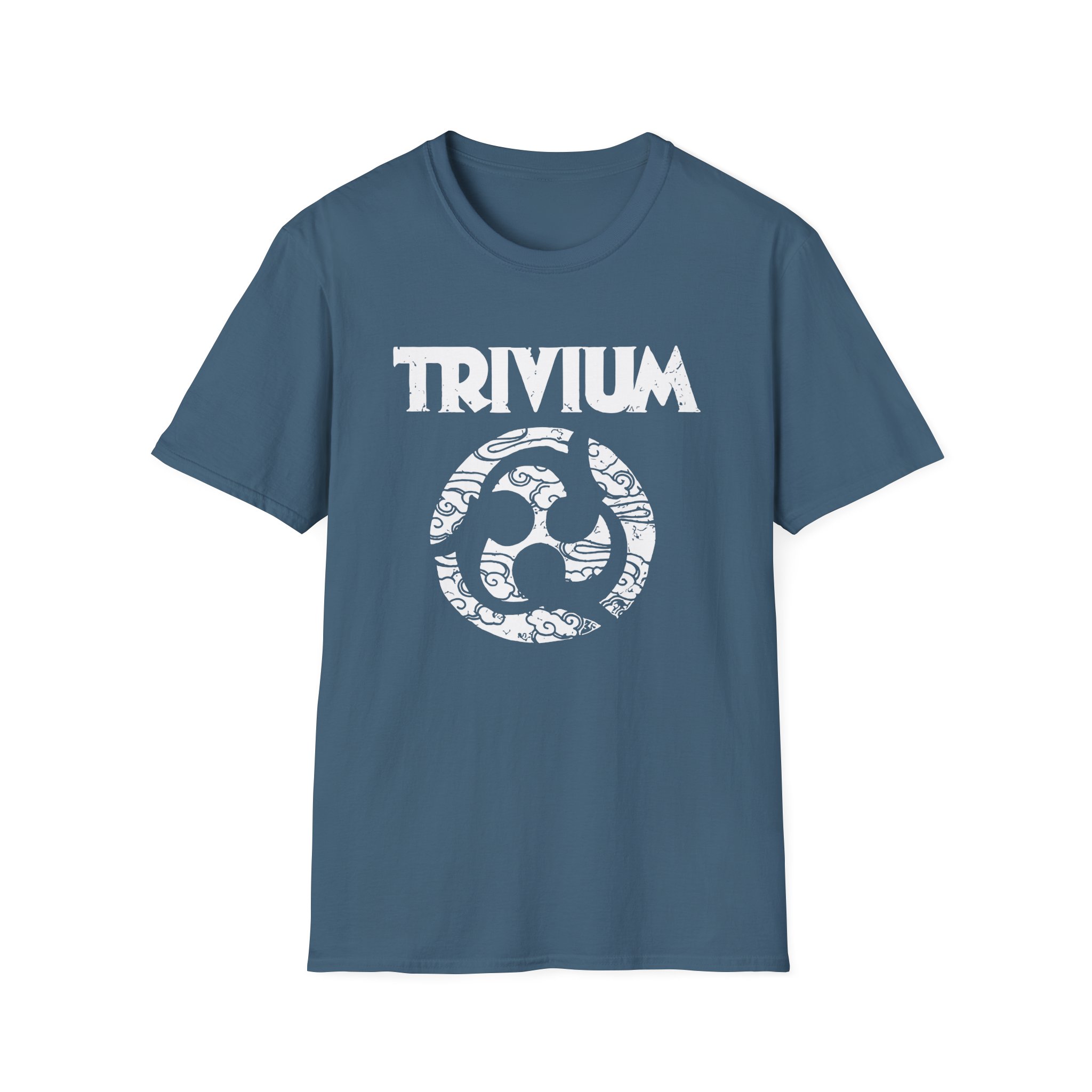 Trivium Swirl Logo Unisex Softstyle T-Shirt