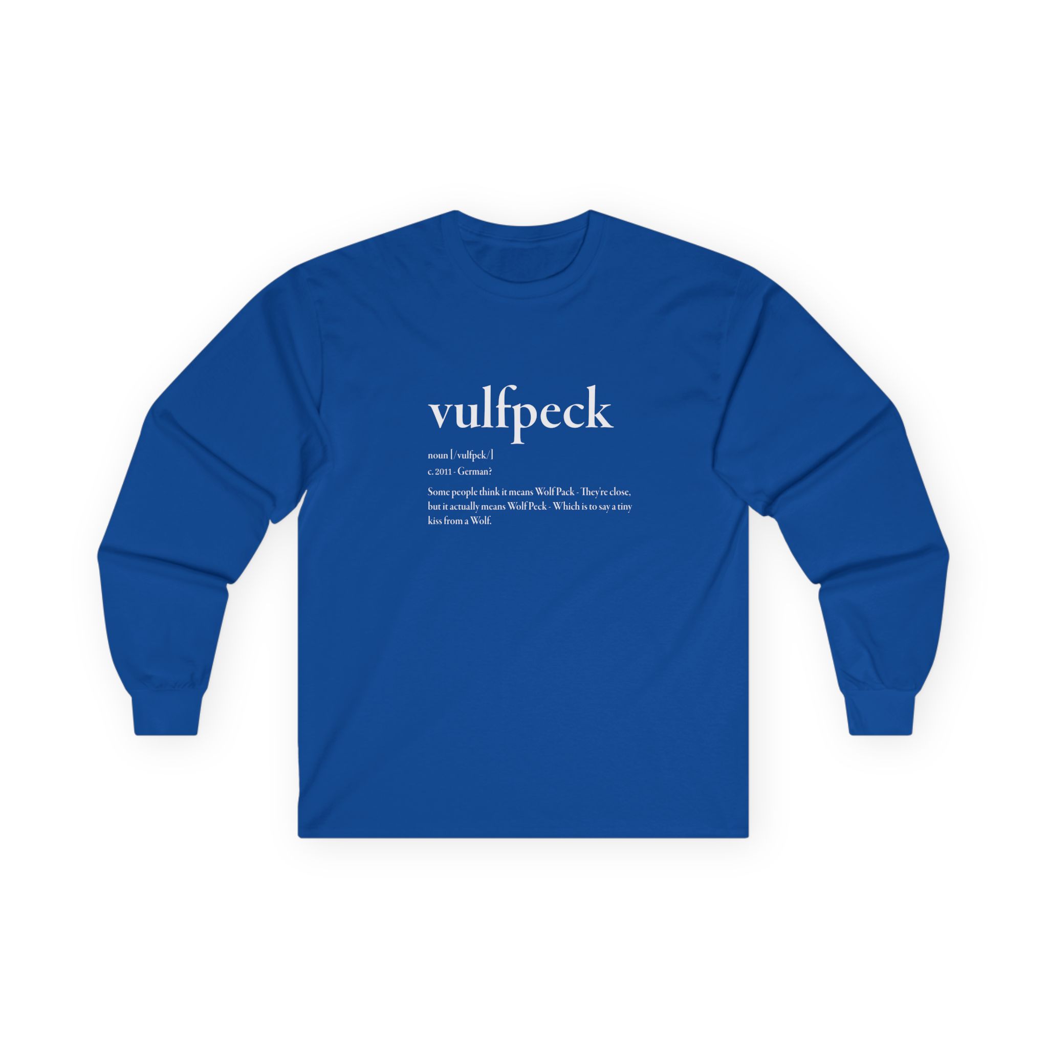 Vulfpeck Definition Unisex Ultra Cotton Long Sleeve Tee
