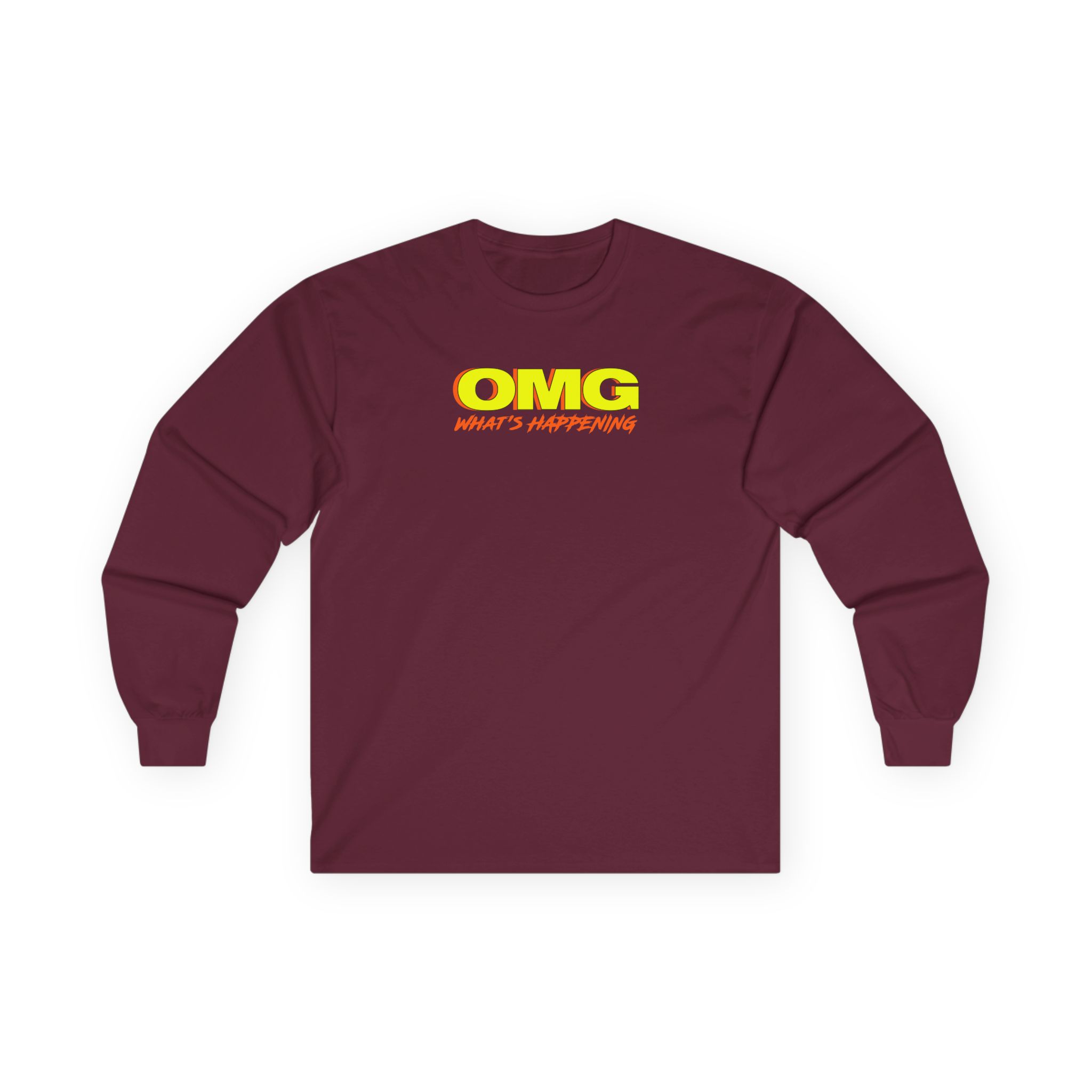 AM OMG Unisex Ultra Cotton Long Sleeve Tee