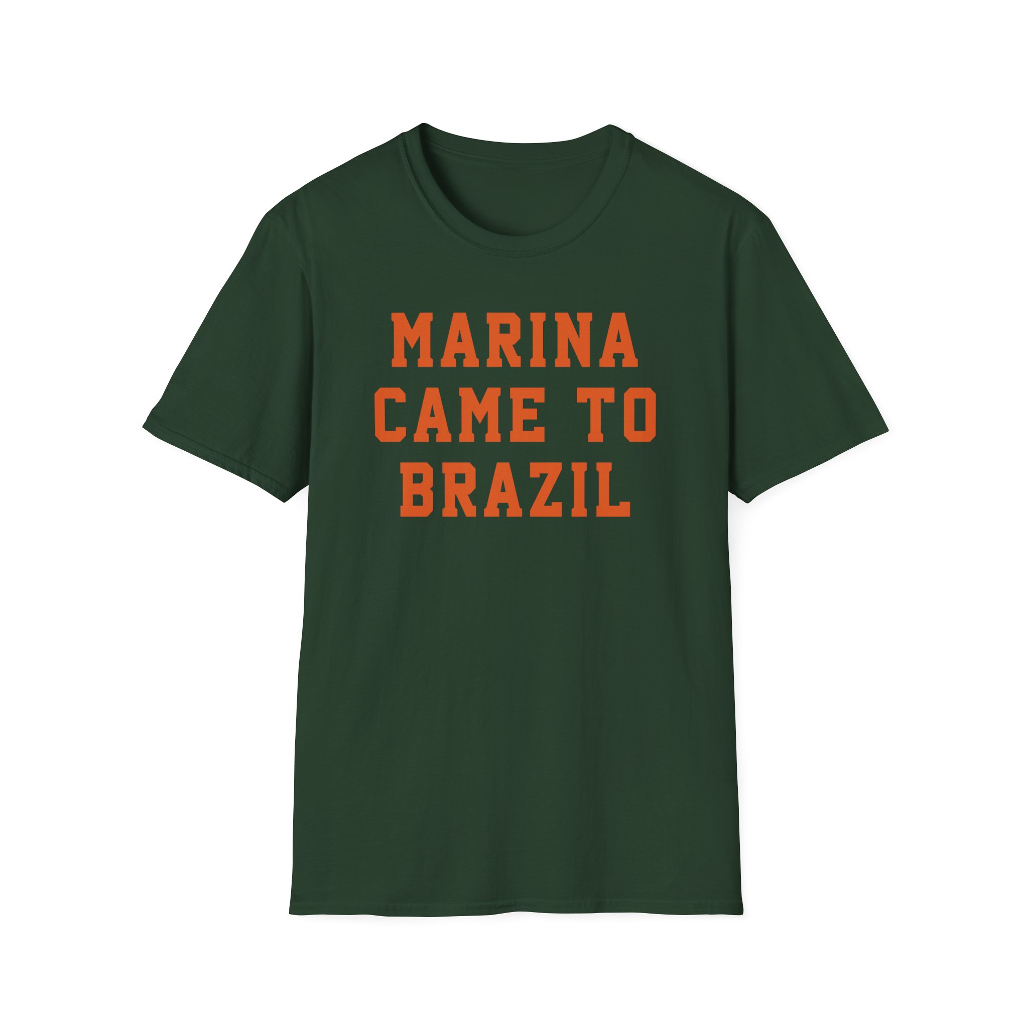 Marina Came to Brazil Unisex Softstyle T-Shirt