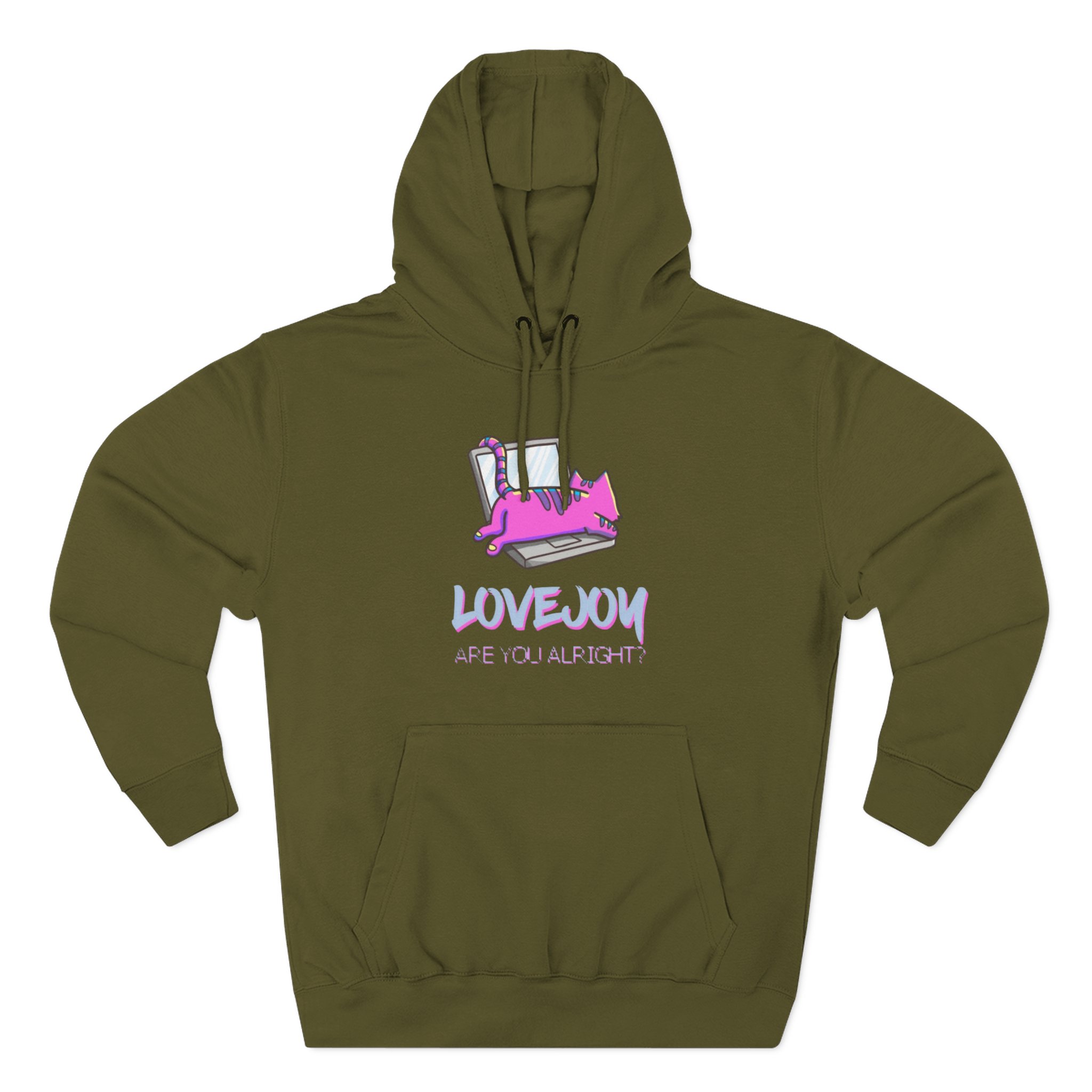 Lovejoy Three-Panel Fleece Hoodie
