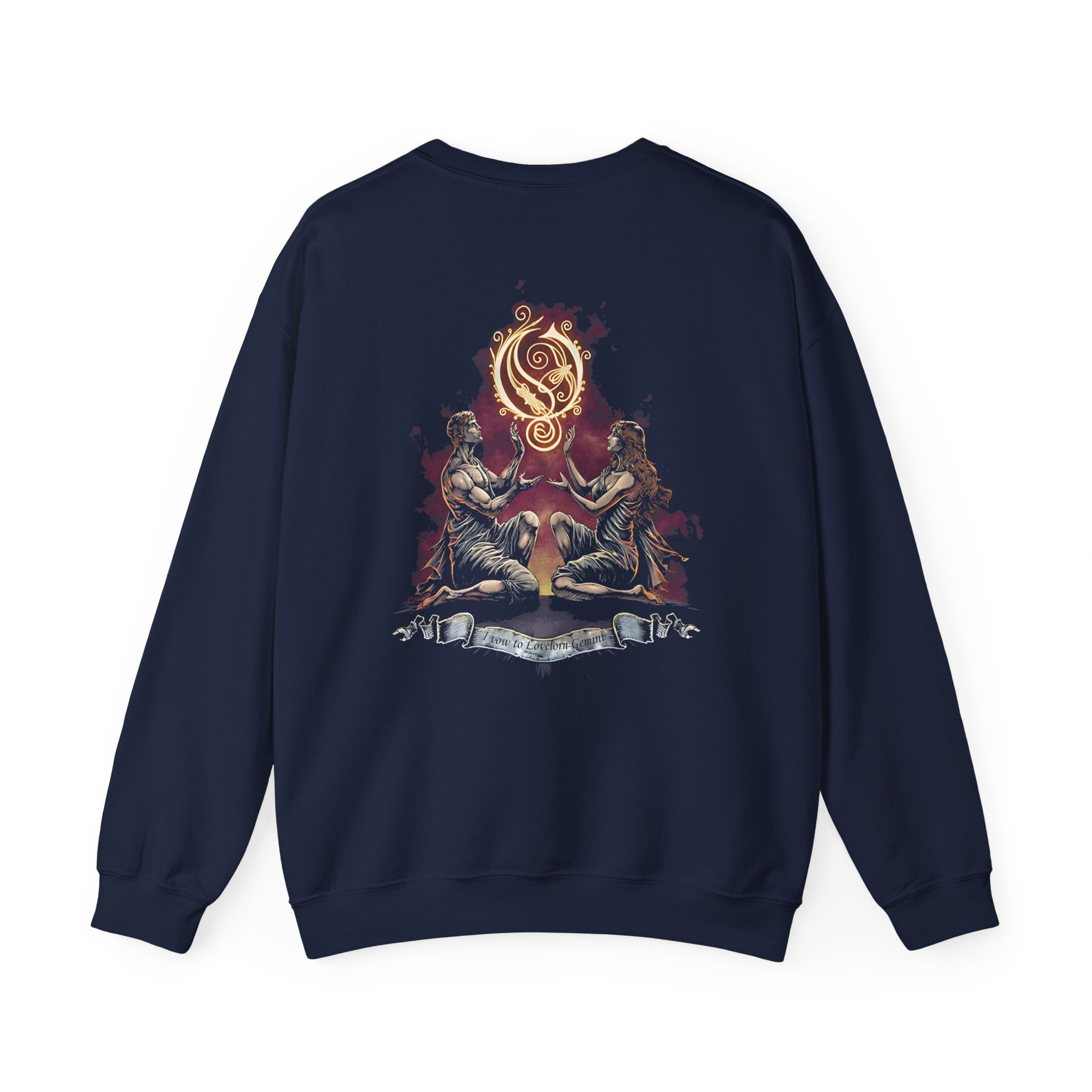 Opeth Gemini Unisex Heavy Blendâ„¢ Crewneck Sweatshirt
