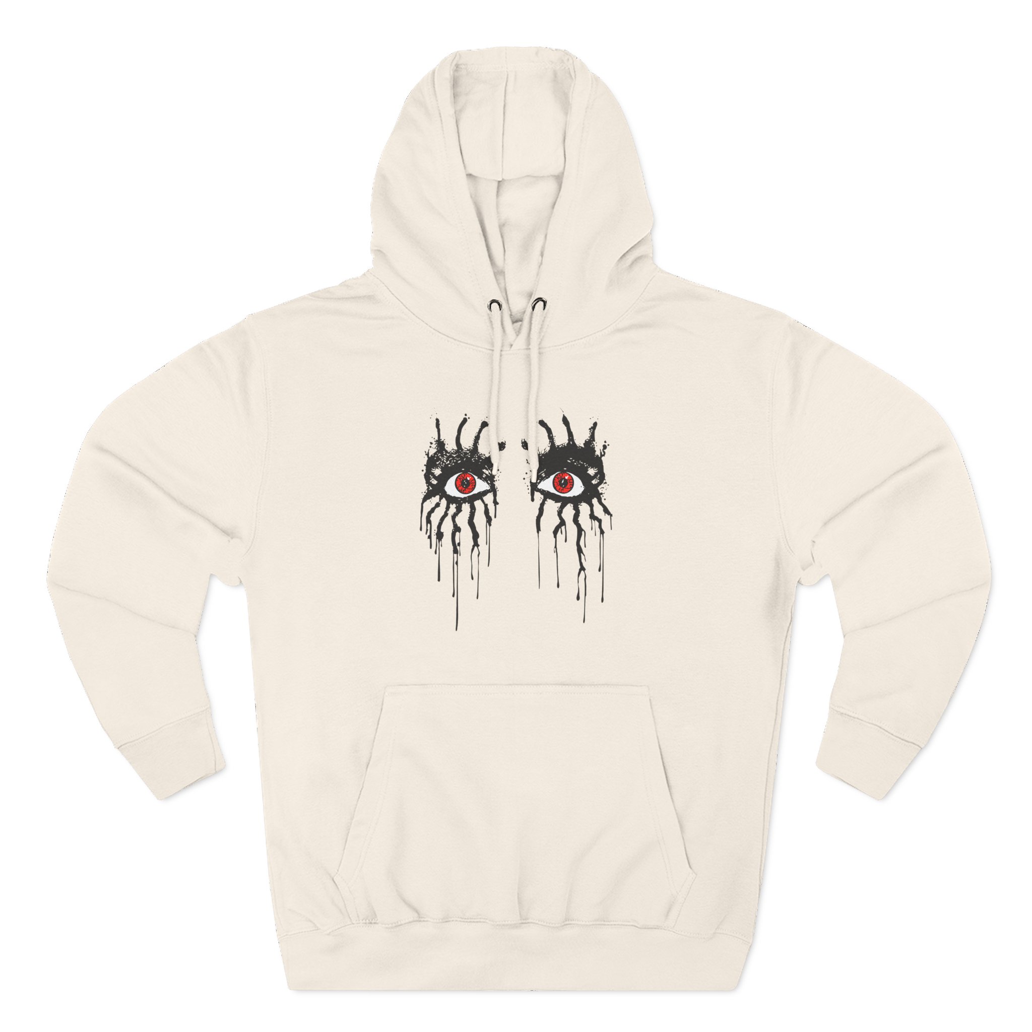 Alice Cooper Dripping Eyes Three-Panel Fleece Hoodie
