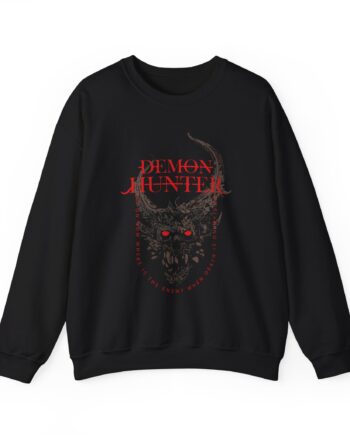 Demon Hunter on My Side Unisex Heavy Blend™ Crewneck Sweatshirt
