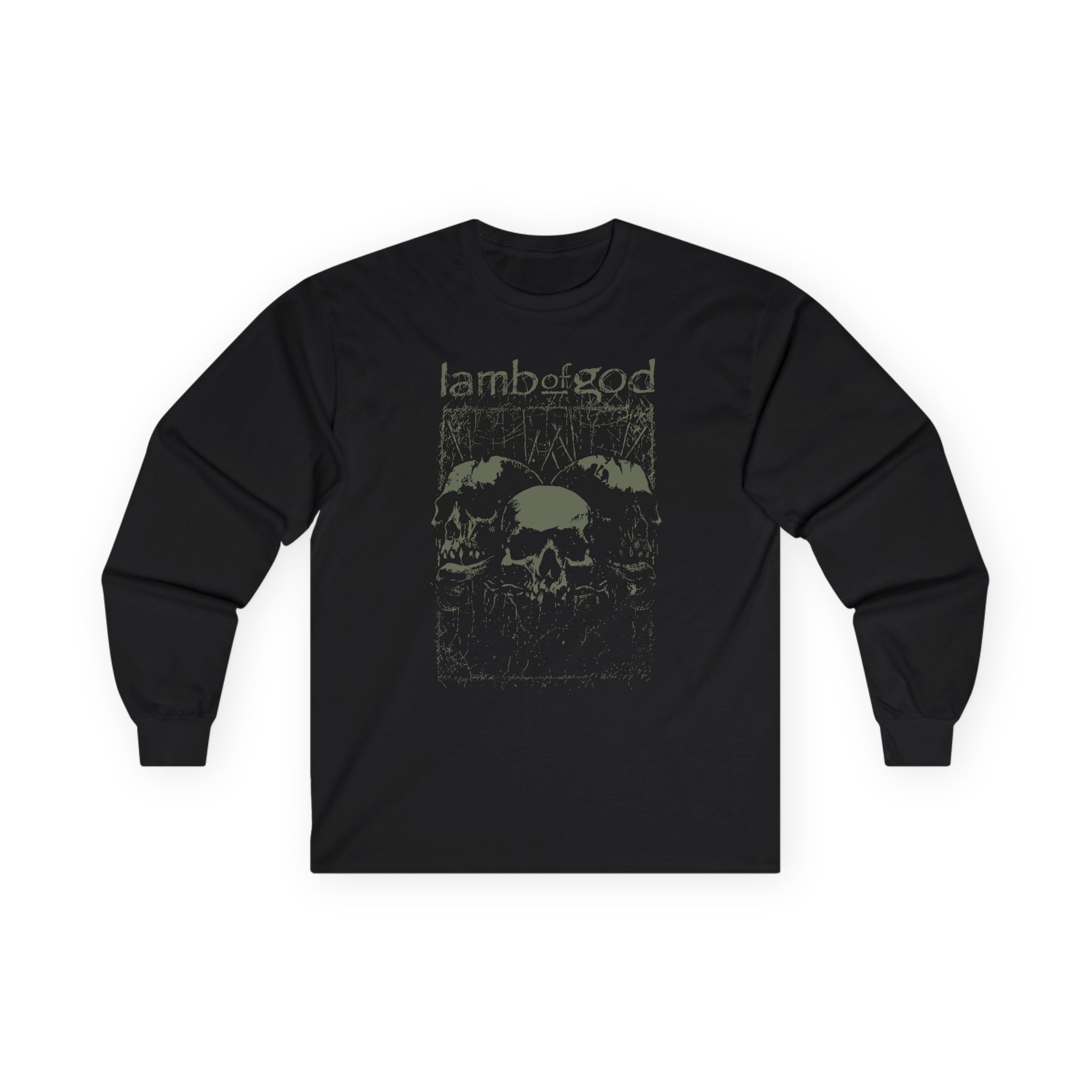 Lamb of God Skull Unisex Ultra Cotton Long Sleeve Tee