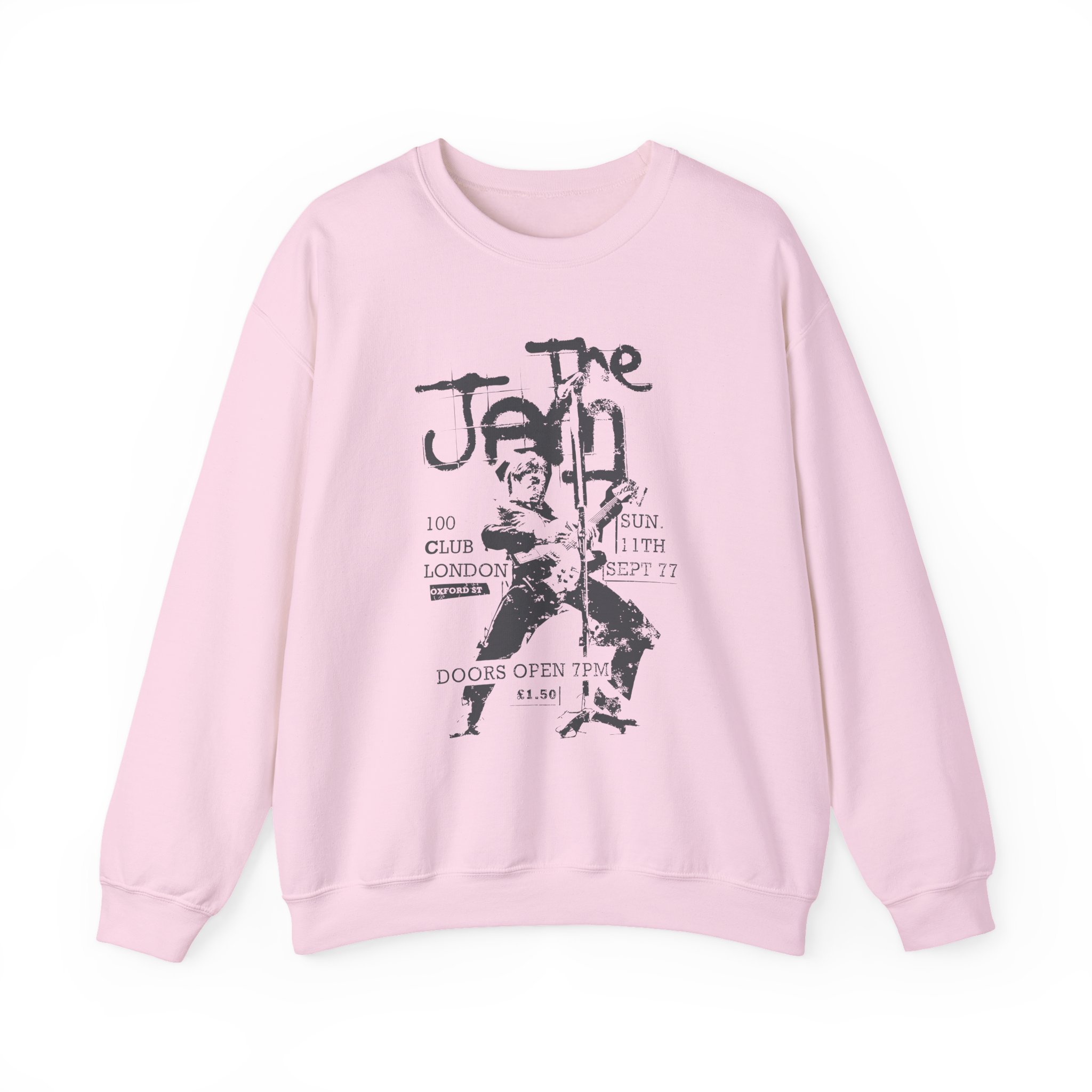 TJ 100 Club 77 Band Unisex Heavy Blendâ„¢ Crewneck Sweatshirt