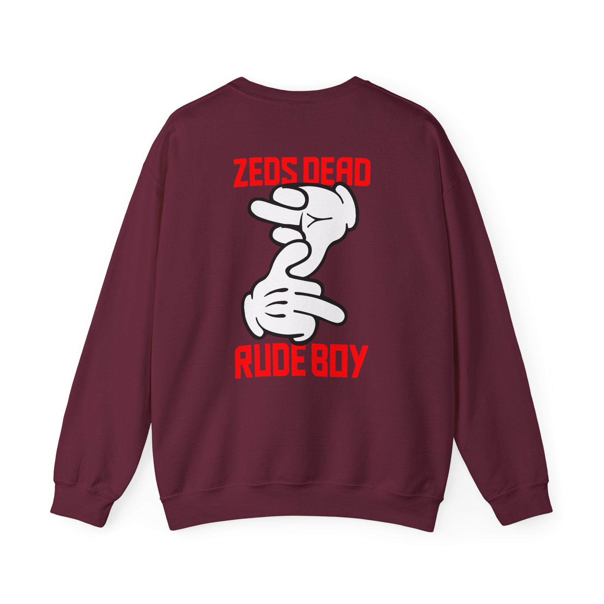 Zeds Dead Rude Boy Unisex Heavy Blendâ„¢ Crewneck Sweatshirt