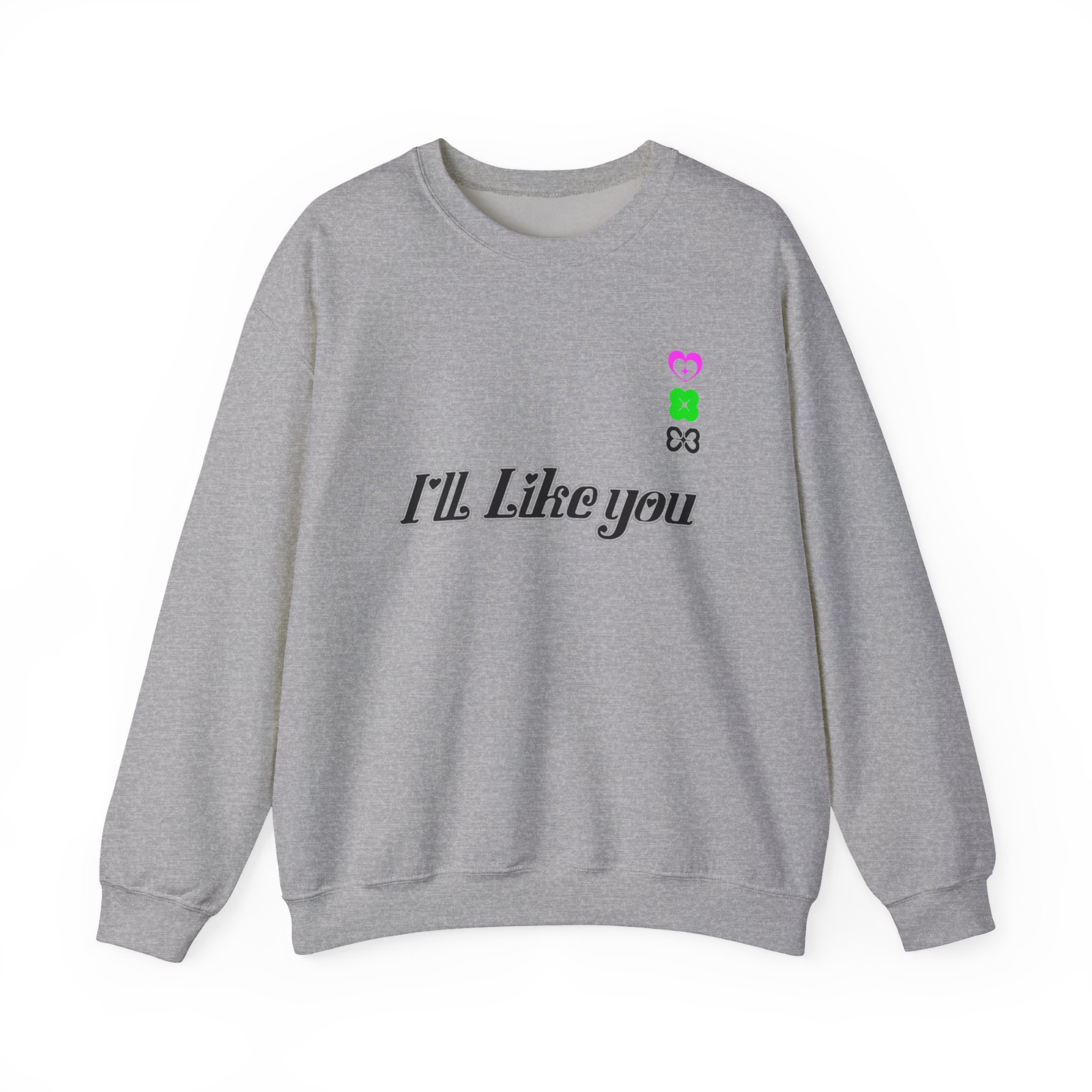 ILLIT 2nd Mini Album ‘i’ll Like You Unisex Heavy Blend™ Crewneck Sweatshirt